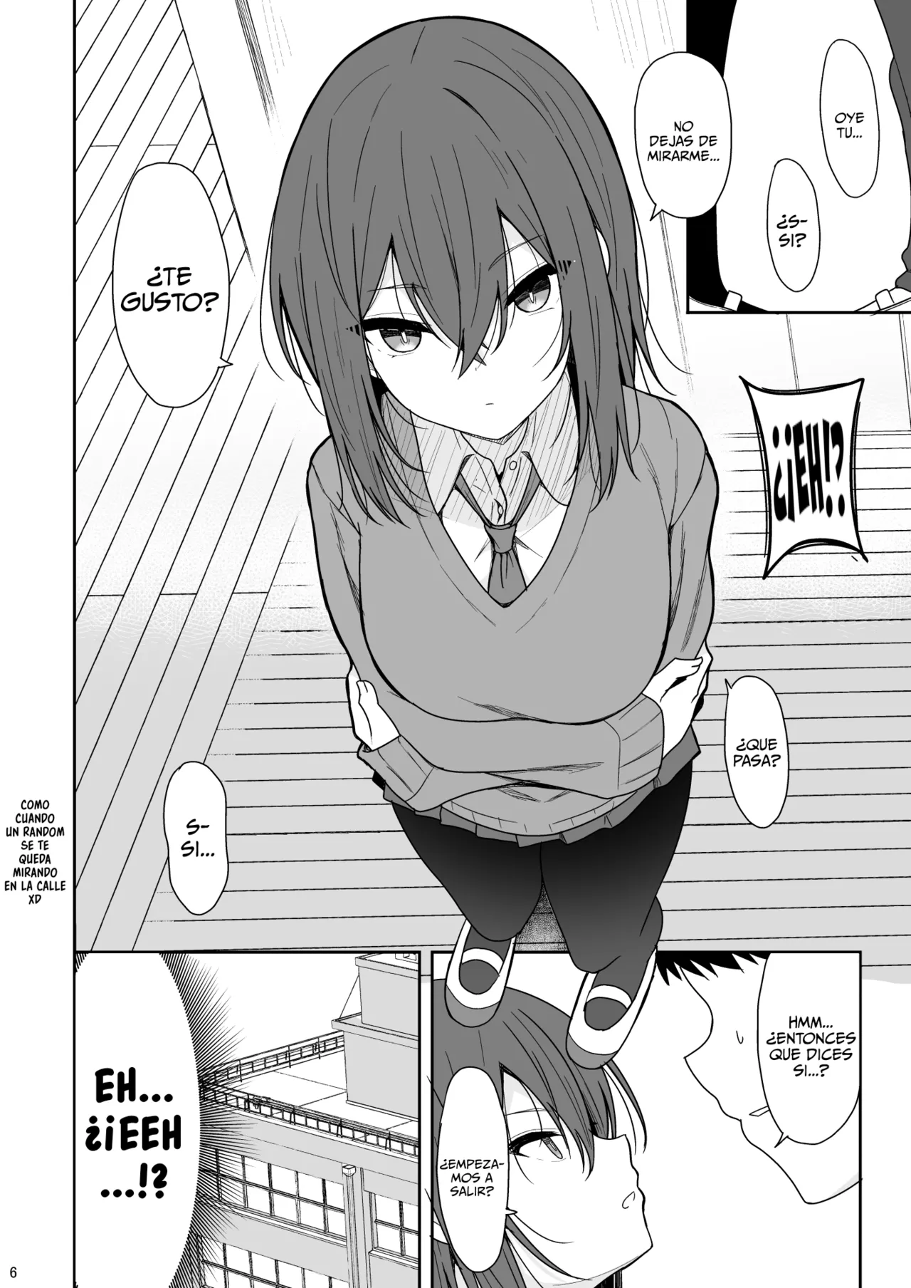 [Nekonokone (Takeyuu)] Tsumetai Senpai Ga Mukyoka Nakadashi Sareru Made | Haciéndole Creampie a mi Fría y Distante Senpai sin su Consentimiento [Spanish][A Crazy Pervert][Digital] 图片编号 5