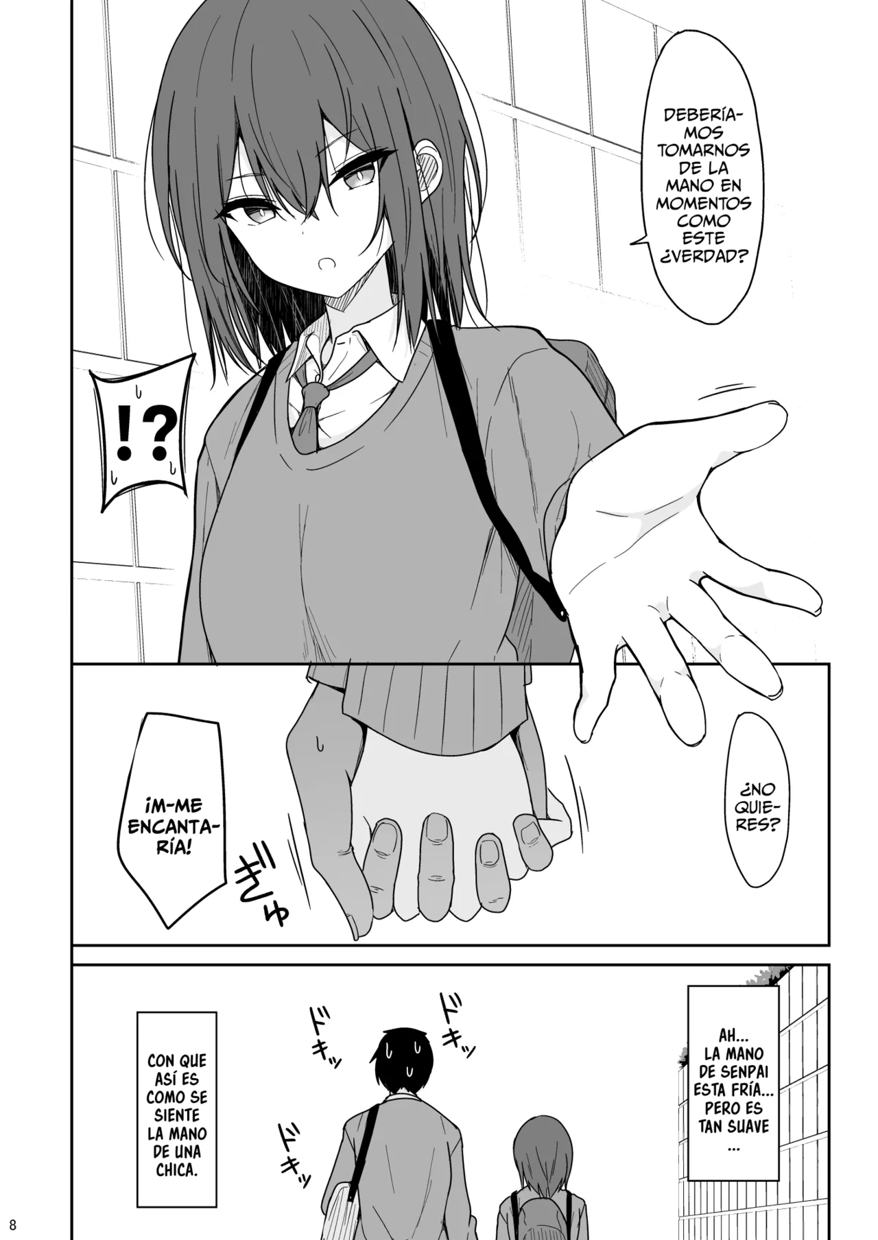 [Nekonokone (Takeyuu)] Tsumetai Senpai Ga Mukyoka Nakadashi Sareru Made | Haciéndole Creampie a mi Fría y Distante Senpai sin su Consentimiento [Spanish][A Crazy Pervert][Digital] 图片编号 7