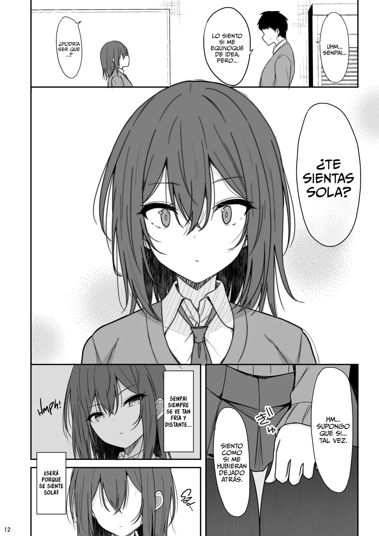 [Nekonokone (Takeyuu)] Tsumetai Senpai Ga Mukyoka Nakadashi Sareru Made | Haciéndole Creampie a mi Fría y Distante Senpai sin su Consentimiento [Spanish][A Crazy Pervert][Digital] 图片编号 11