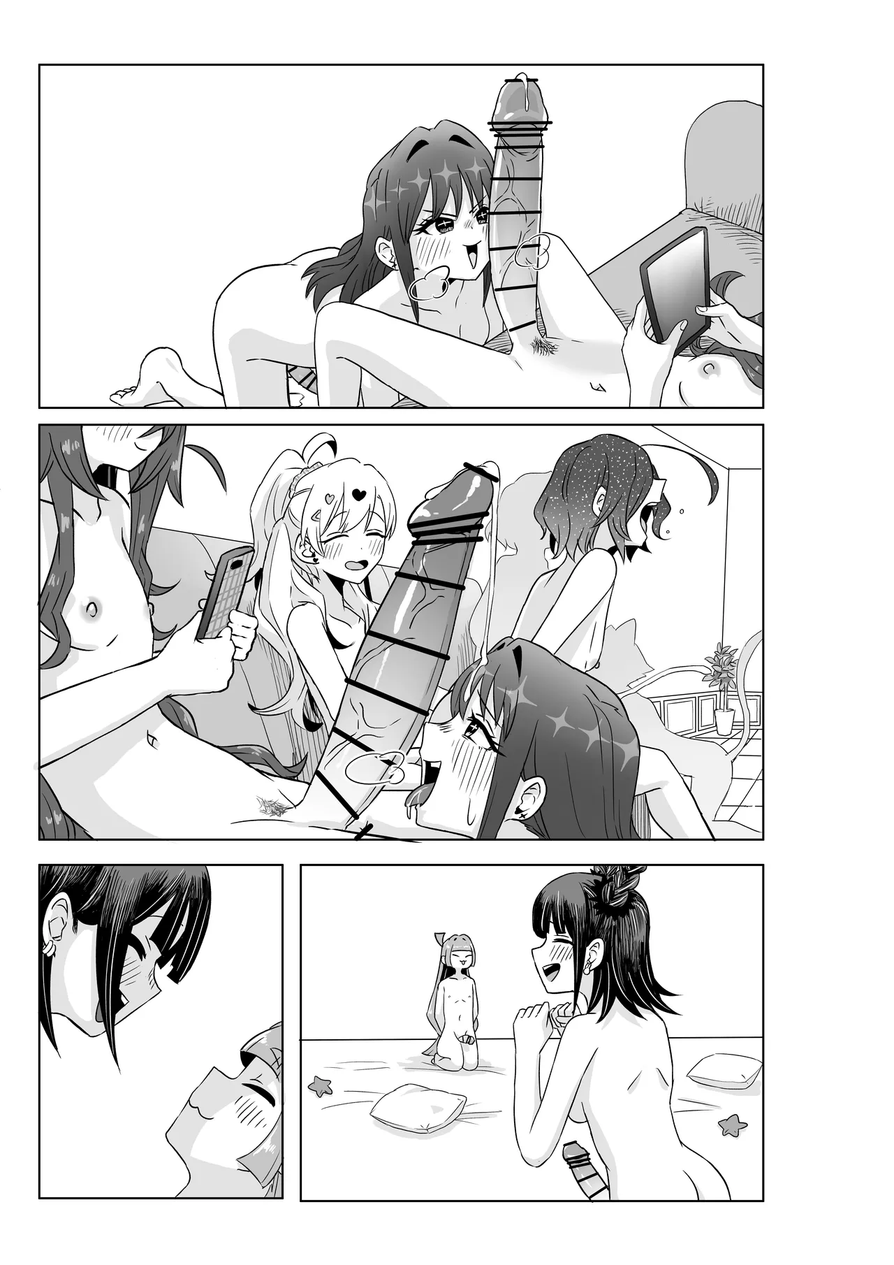 [shasha inu] Rentarou Family Futanari Party (Kimi no Koto ga Daidaidaidaidaisuki na 100-nin no Kanojo) [Textless] numero di immagine  11