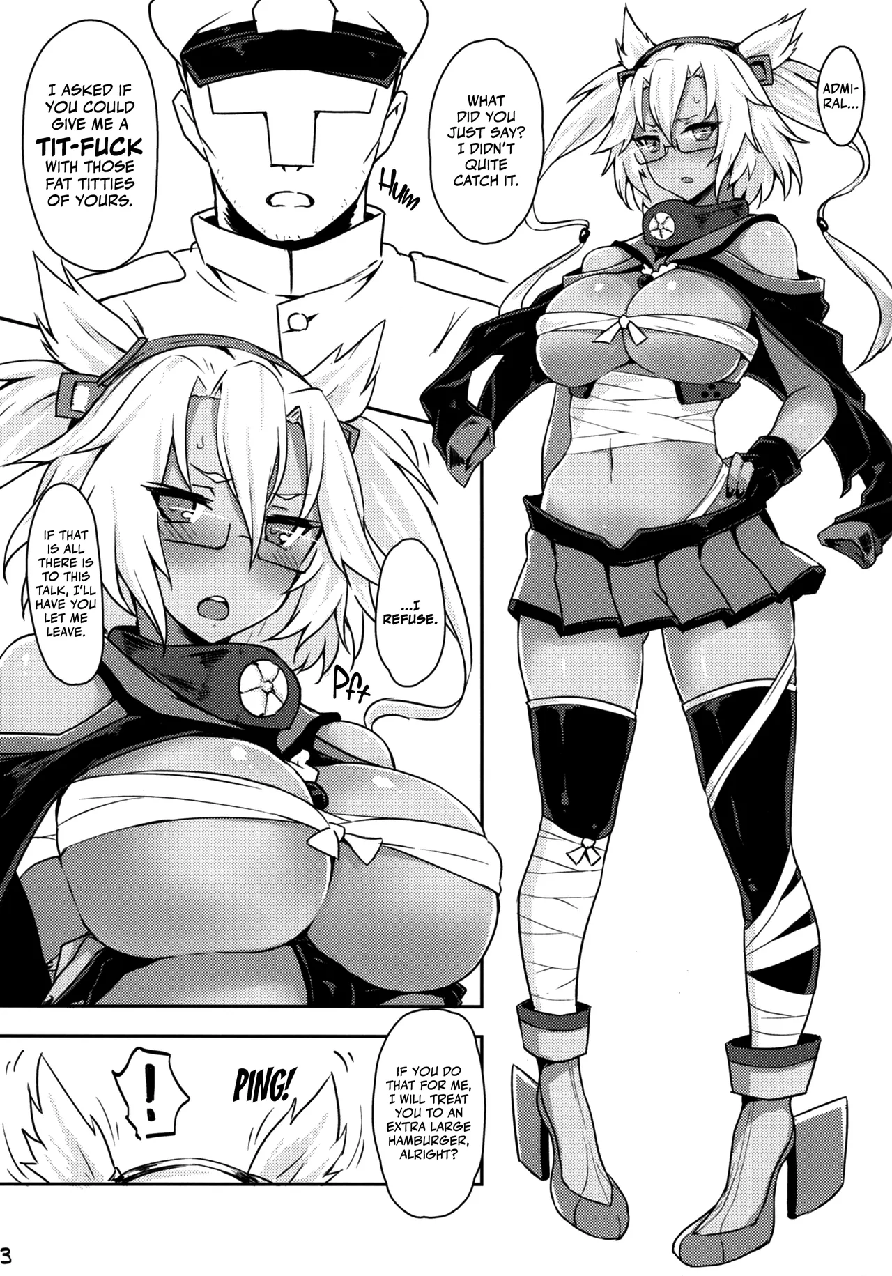 (C85) [INYM (Inayama)] Musashiko! (Kantai Collection -KanColle-) [English] [Ne-Kai Agenda] 图片编号 2