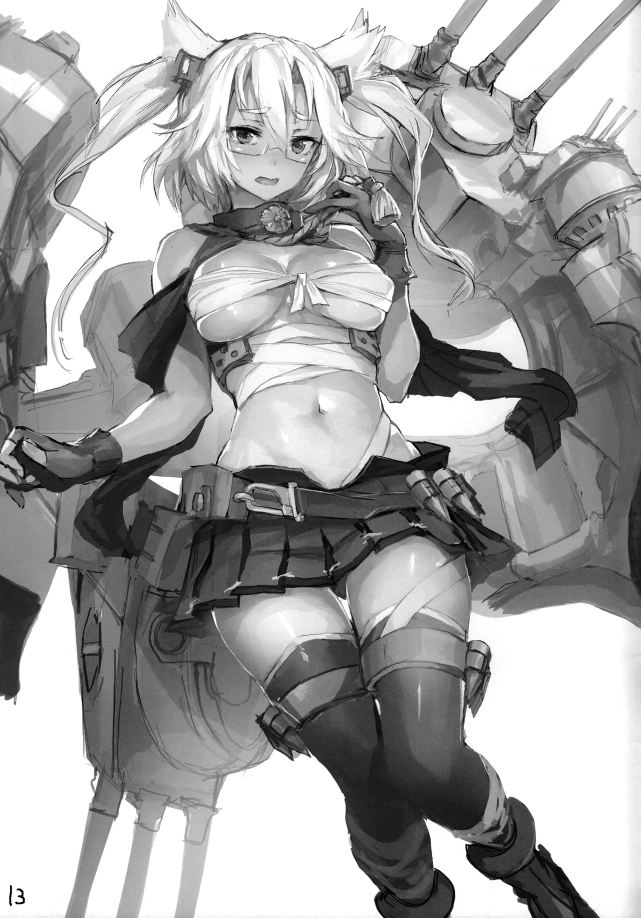 (C85) [INYM (Inayama)] Musashiko! (Kantai Collection -KanColle-) [English] [Ne-Kai Agenda] 图片编号 12