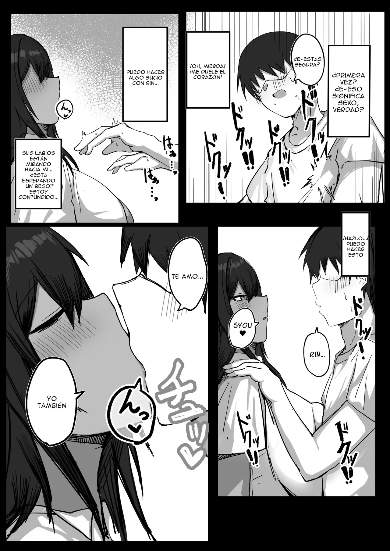 [Aoi Hoshi ni Maiorita Dark Angel] Mukashi Otoko dato Omotteta Kasshoku Bakunyuu Osananajimi to H Suru Hon Zenpen｜Tuve Sexo con Mi Amiga Bronceada y Solía Pensar que Era un Chico (Parte 1) {Spanish} {EbisuTraslade - Winder} 图片编号 20