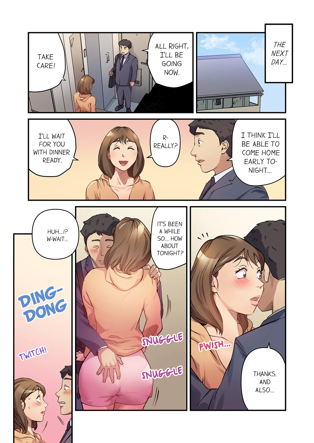 [Yamato Miyu] 'Oku-san, Yokkyuu Fumandesho?' Otto ni Barete wa Ikenai Yarisugi Nenchaku SEX | "Missus, Are You Sexually Frustrated?" Excessive, Demanding Sex That the Husband Can't Know About Chapter 1-11 [English] imagen número 24