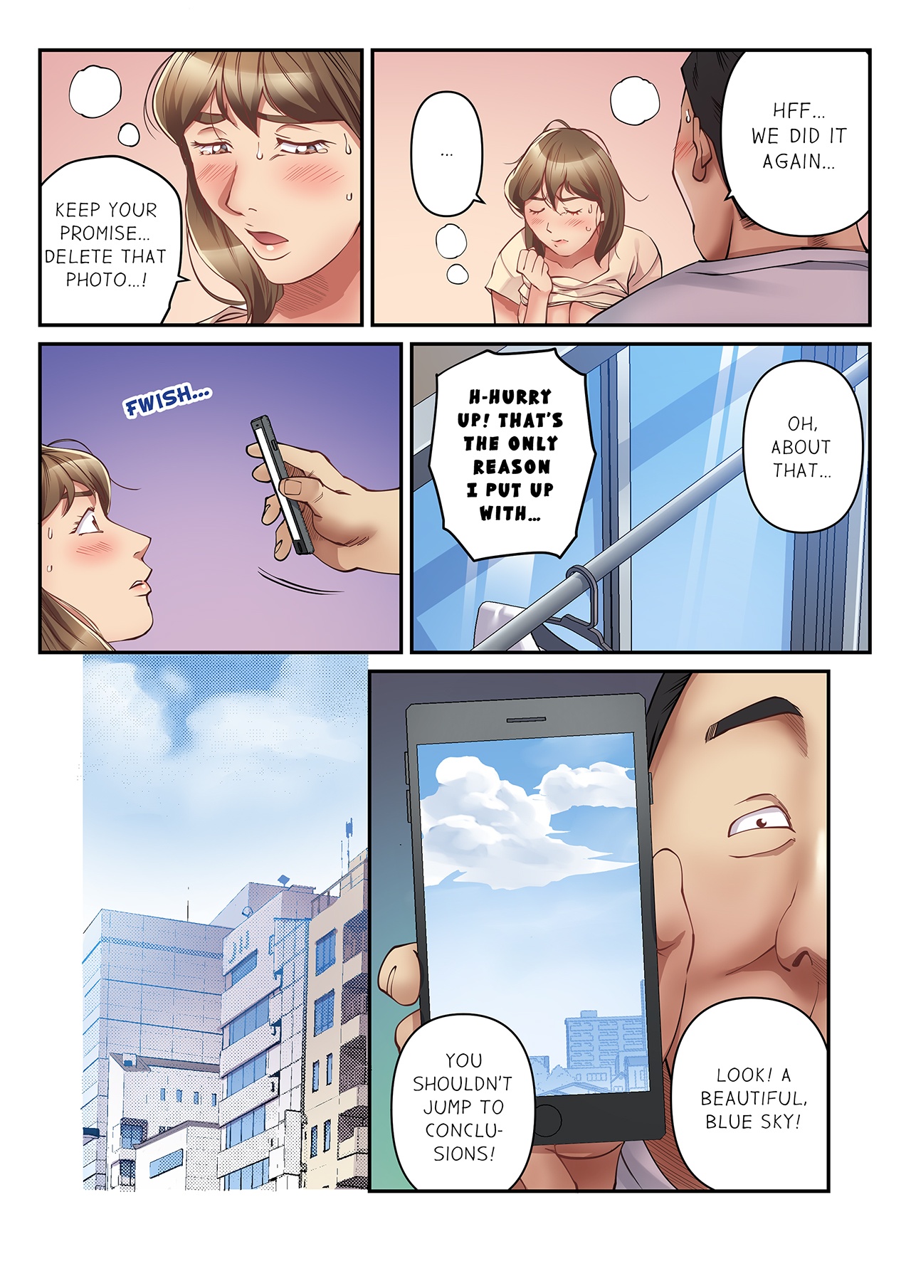 [Yamato Miyu] 'Oku-san, Yokkyuu Fumandesho?' Otto ni Barete wa Ikenai Yarisugi Nenchaku SEX | "Missus, Are You Sexually Frustrated?" Excessive, Demanding Sex That the Husband Can't Know About Chapter 1-11 [English] imagen número 72