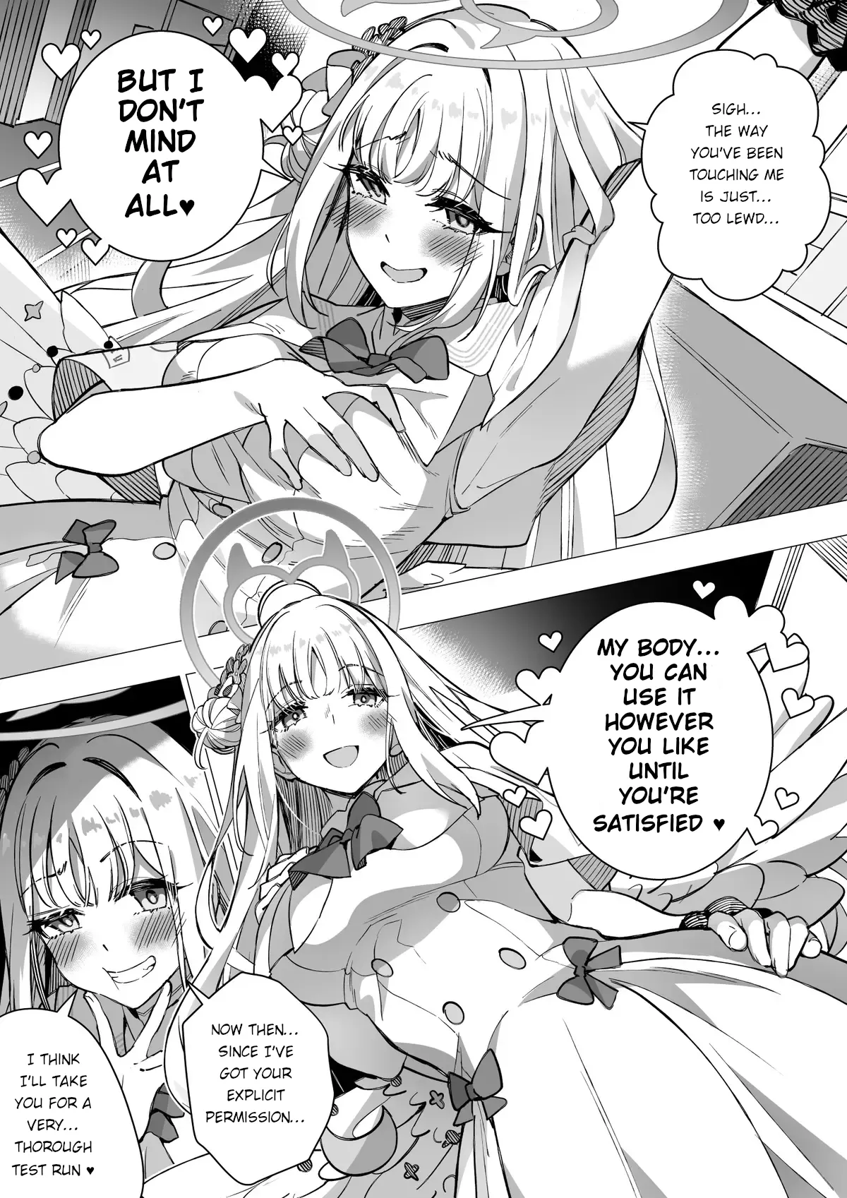 [Hyoui Lover (Duokuma)] Misono Mika No Nikutai Wo Nottoru Hanashi | A story about taking over Misono Mika's body (Blue Archive) [English] numero di immagine  7