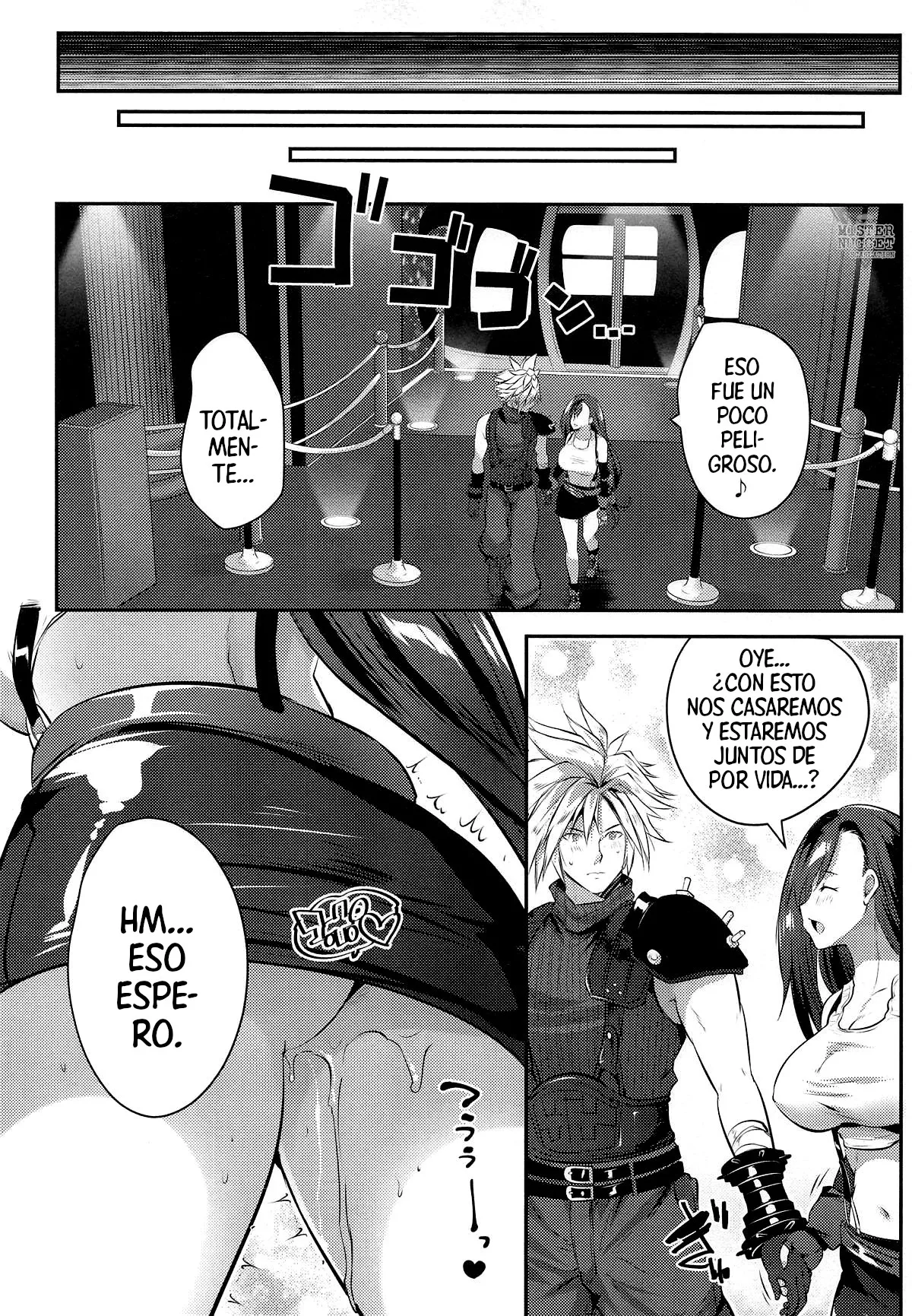 (COMIC1☆26) [Rojiura Manhole (MAKI, Souda Gumi)] Gondola ga Shita ni Tsuku Mae ni | Antes De Que La Noria Llegue Abajo... (Final Fantasy VII) [Spanish] [Mister Nugget] image number 20