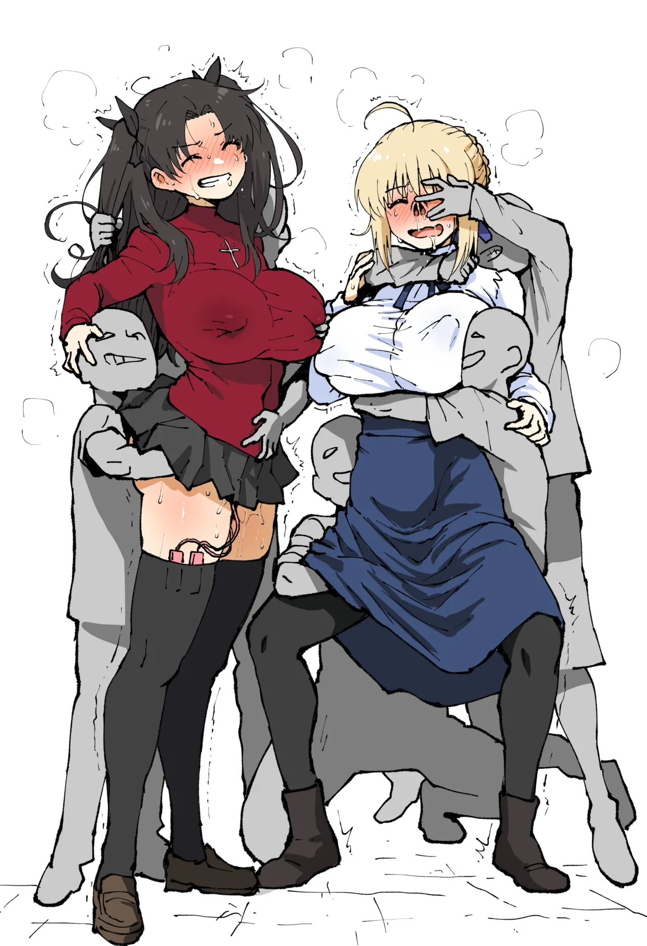 [Ahemaru] Rin Saber babysitting 图片编号 5