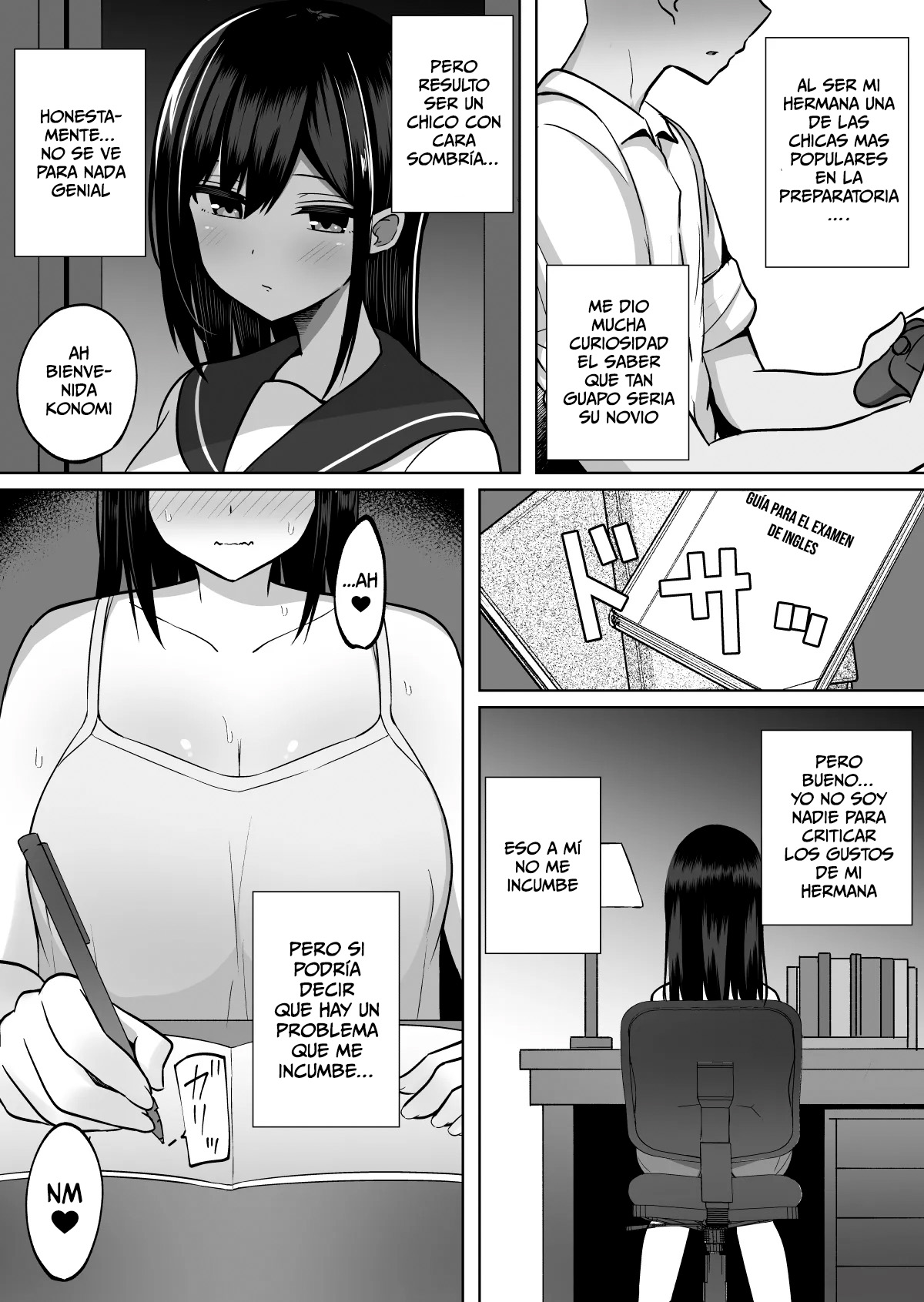 [Cinnamon Tou] Kyonyuu Mesu Onaho no Shitsukekata ~ Majime ni Miete Sukebe na Kanojo no Imouto｜Cómo Disciplinar a un Juguete Sexual de Enormes Pechos ~La Hermana Menor de Mi NoviaParece Seria pero Realmente es Sucia~ [Spanish] [Leisure] numero di immagine  4