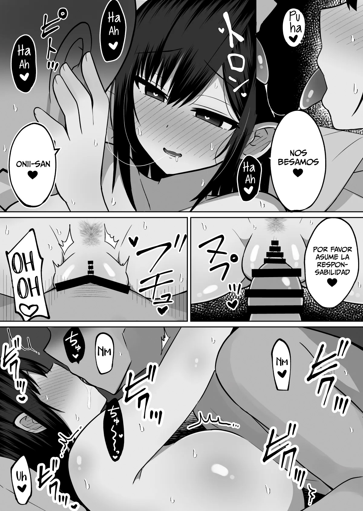 [Cinnamon Tou] Kyonyuu Mesu Onaho no Shitsukekata ~ Majime ni Miete Sukebe na Kanojo no Imouto｜Cómo Disciplinar a un Juguete Sexual de Enormes Pechos ~La Hermana Menor de Mi NoviaParece Seria pero Realmente es Sucia~ [Spanish] [Leisure] numero di immagine  55