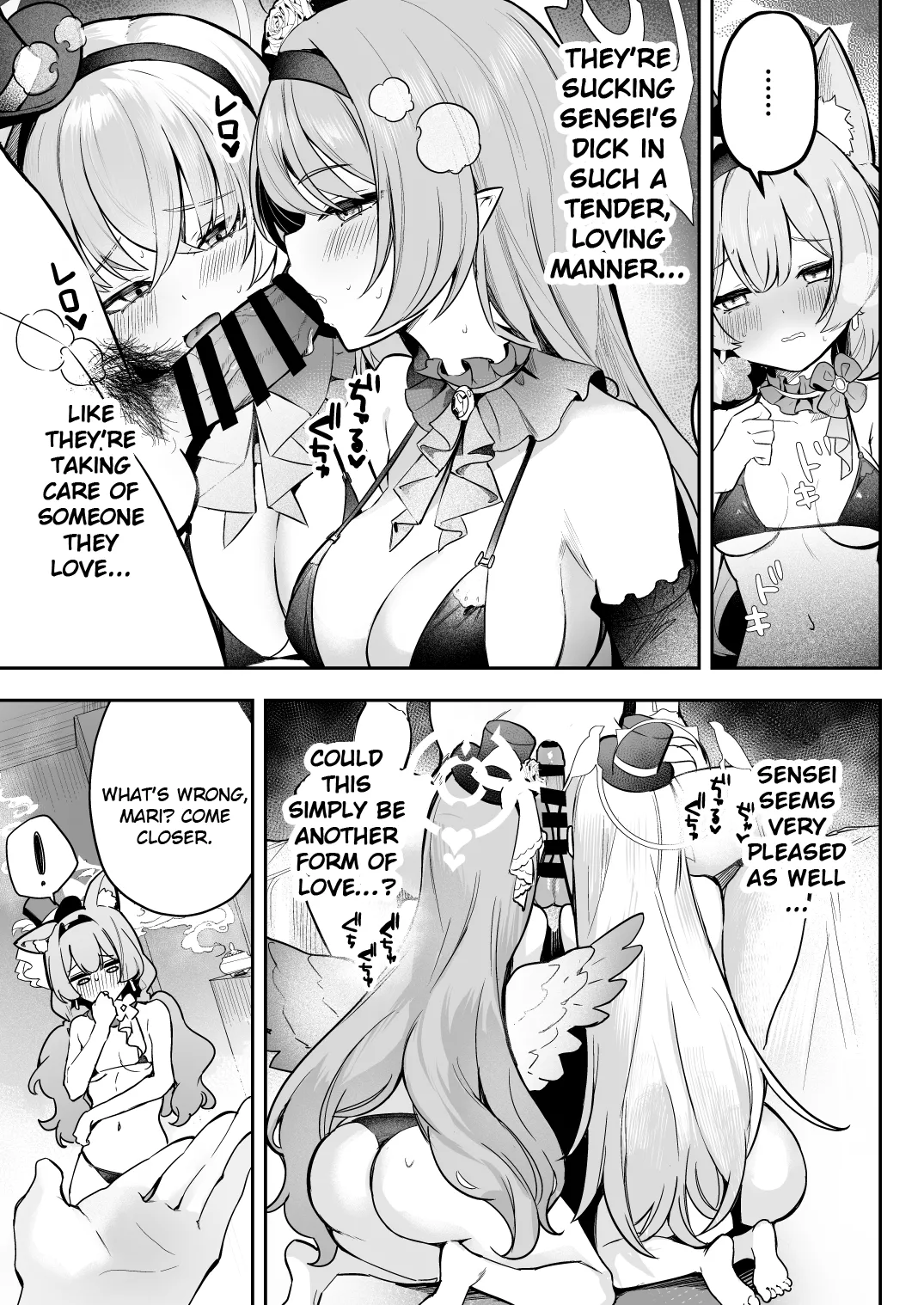 [N7747, MASKDO (Isegawa Yasutaka, Masco)] Dokidoki Idol Lesson (Blue Archive) [English] [Literally Starving] [Digital] image number 4