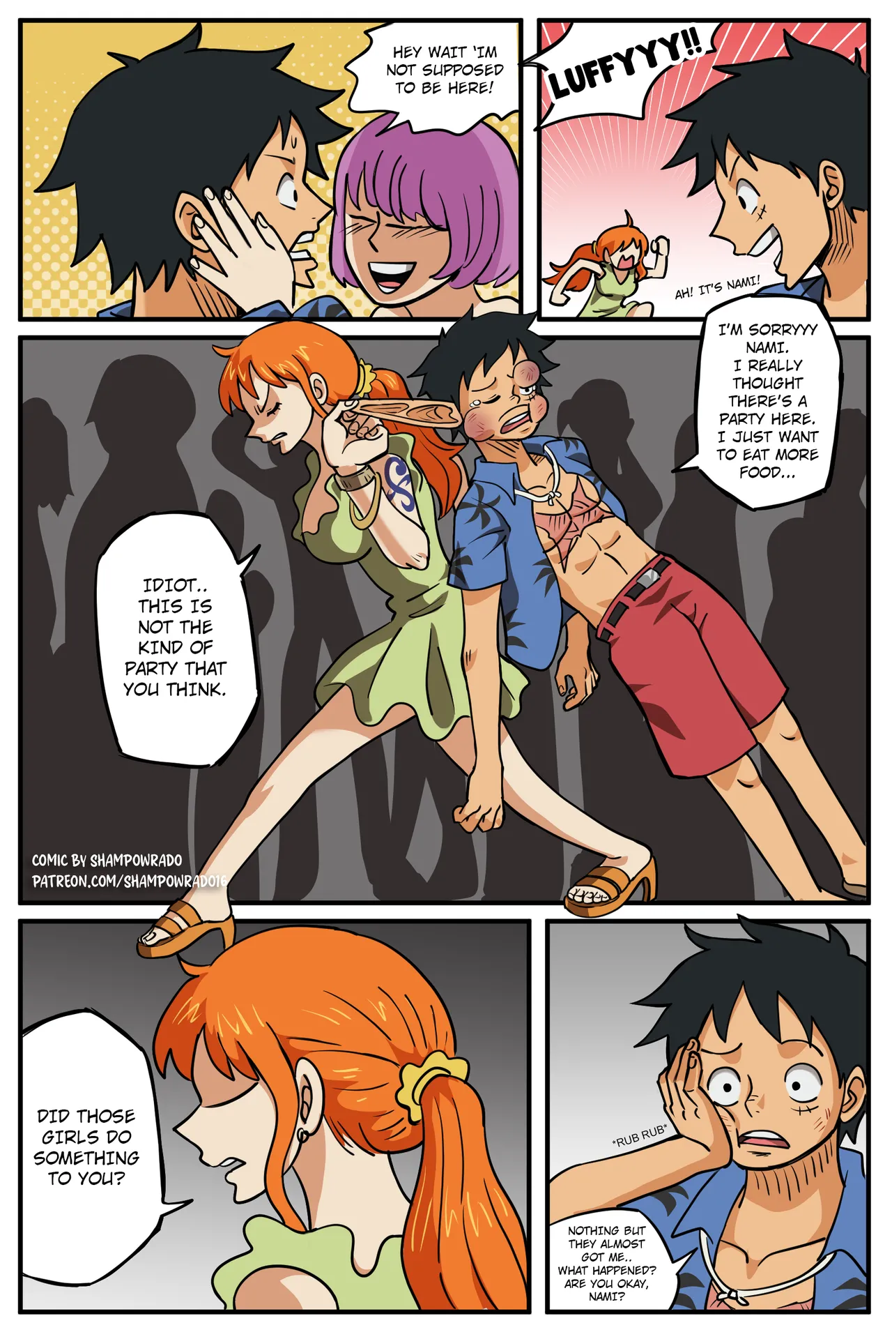 [Shampowrado] Realization Luffy x Nami (One Piece) image number 5