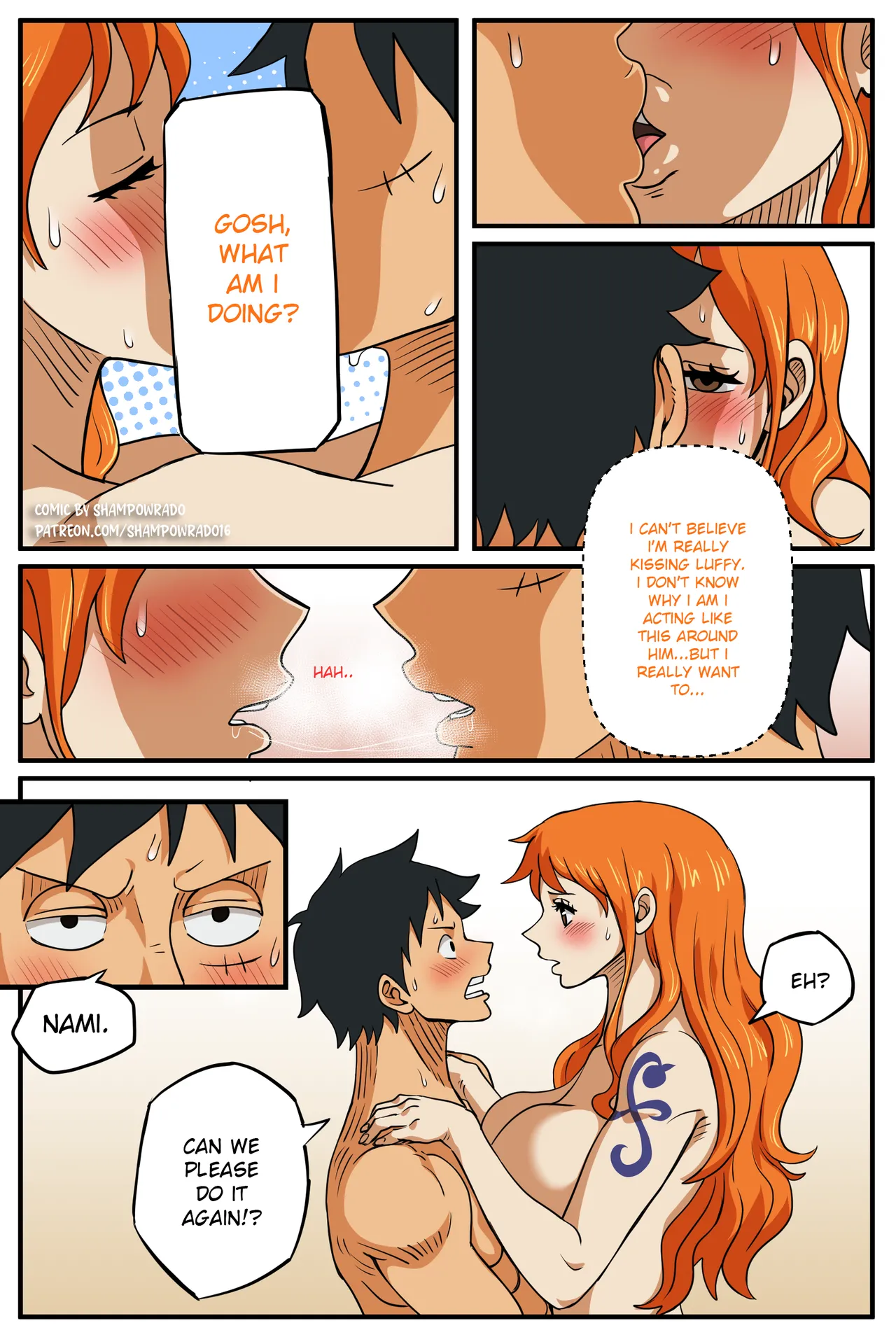 [Shampowrado] Realization Luffy x Nami (One Piece) image number 14