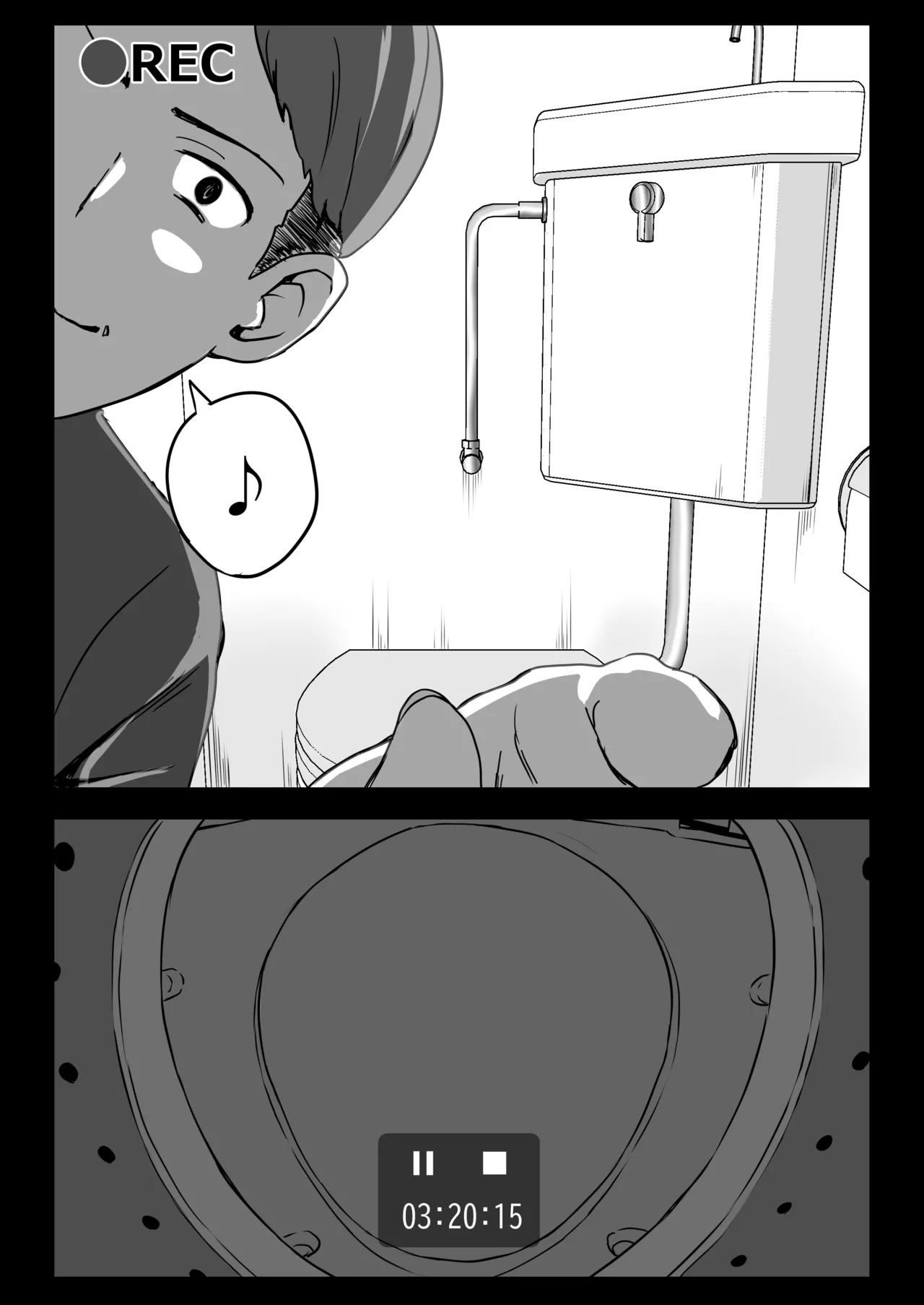 [Tatsu Niini] Kanojo no Toilet o Yuujin ni Tousatsurareta Hanashi image number 23