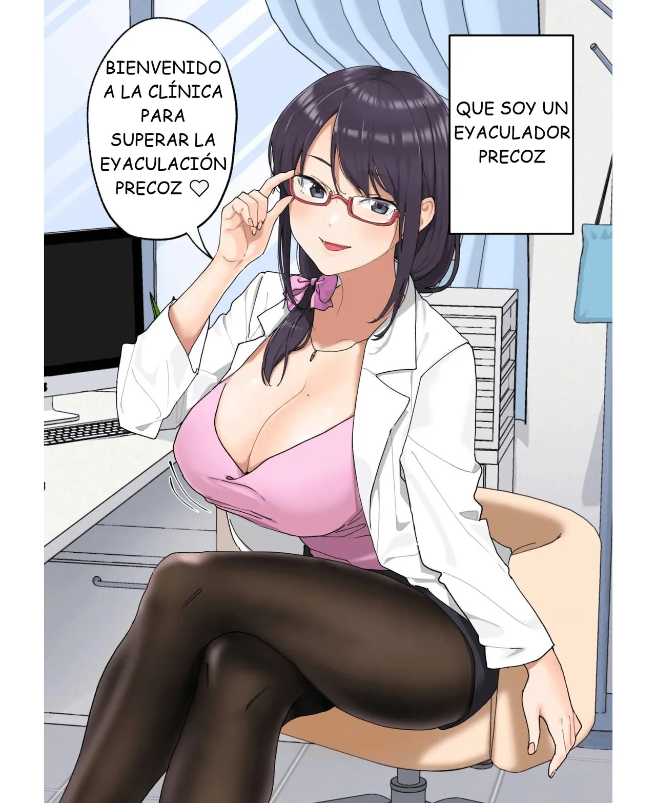 [Kamikadou (Ginyou Haru)] Sourou Kokufuku Clinic | Clínica para Superar la Eyaculacion Precoz [Spanish] [ZeriiFawny Scan] image number 3