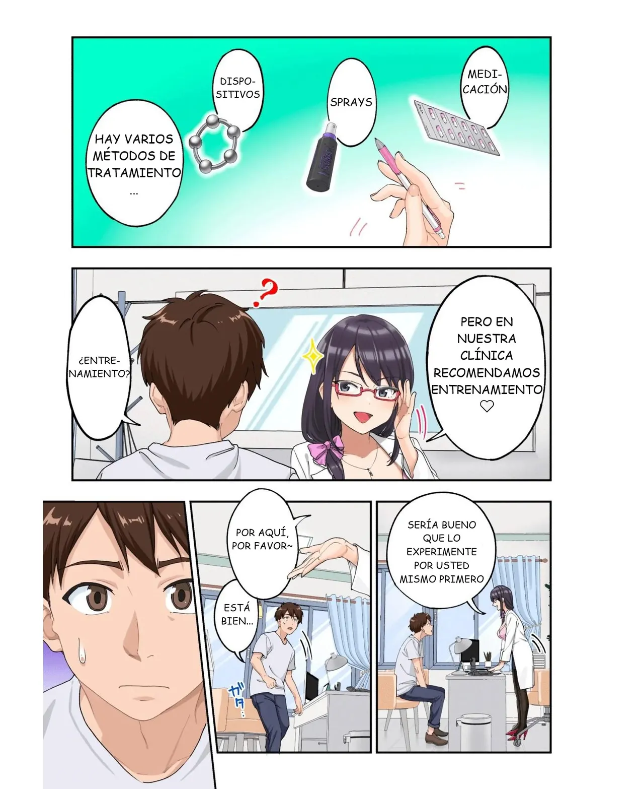 [Kamikadou (Ginyou Haru)] Sourou Kokufuku Clinic | Clínica para Superar la Eyaculacion Precoz [Spanish] [ZeriiFawny Scan] image number 11