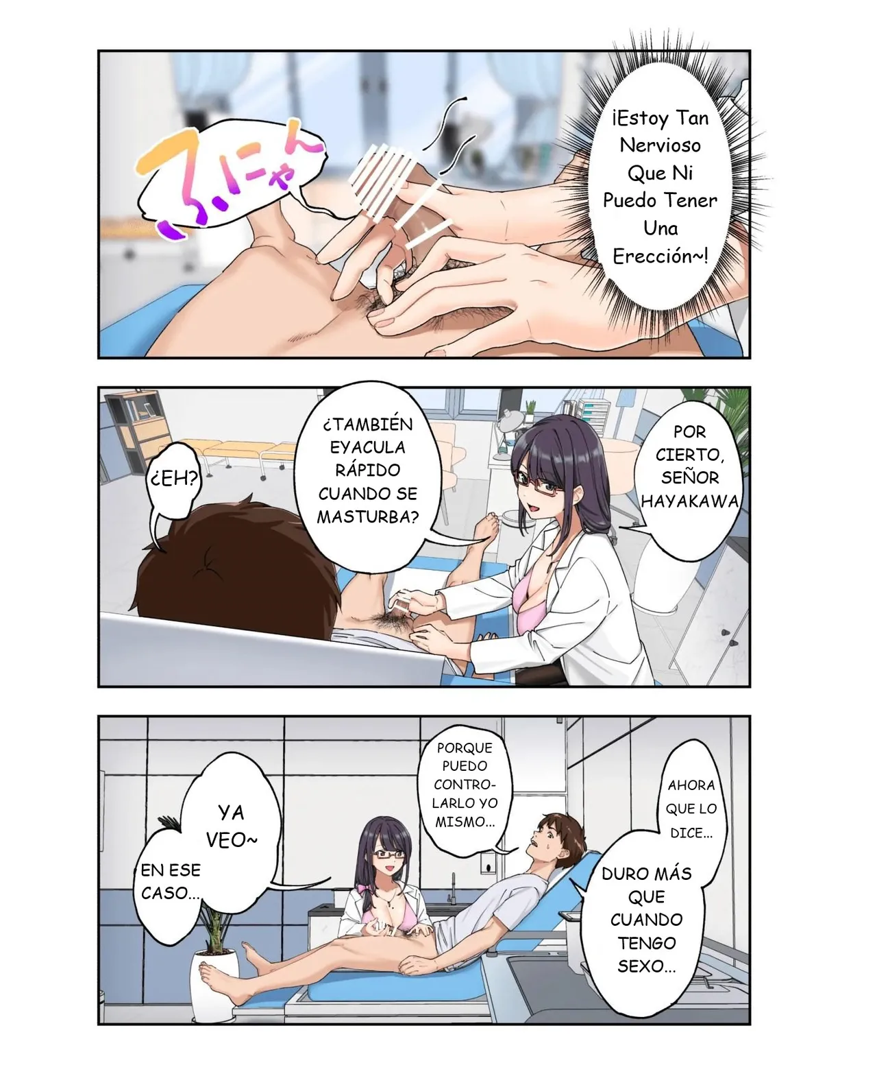 [Kamikadou (Ginyou Haru)] Sourou Kokufuku Clinic | Clínica para Superar la Eyaculacion Precoz [Spanish] [ZeriiFawny Scan] image number 17