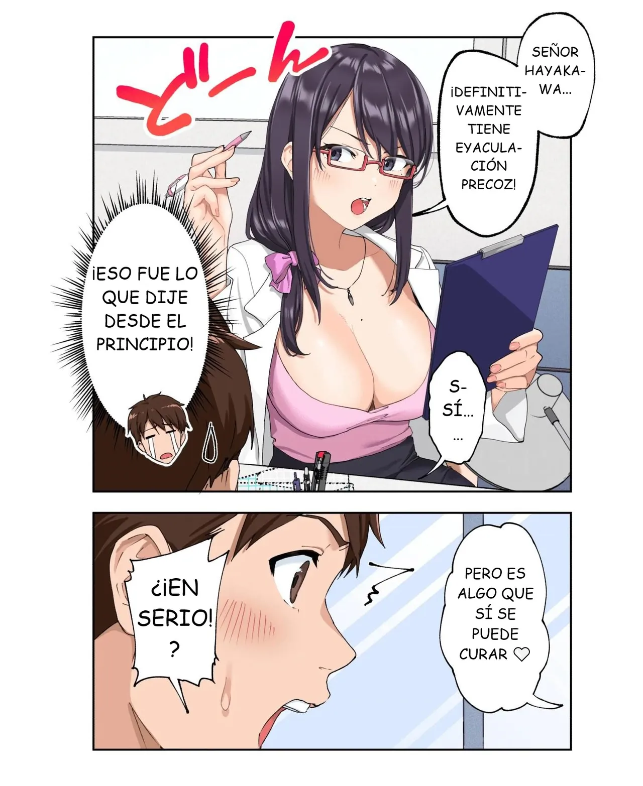 [Kamikadou (Ginyou Haru)] Sourou Kokufuku Clinic | Clínica para Superar la Eyaculacion Precoz [Spanish] [ZeriiFawny Scan] image number 24