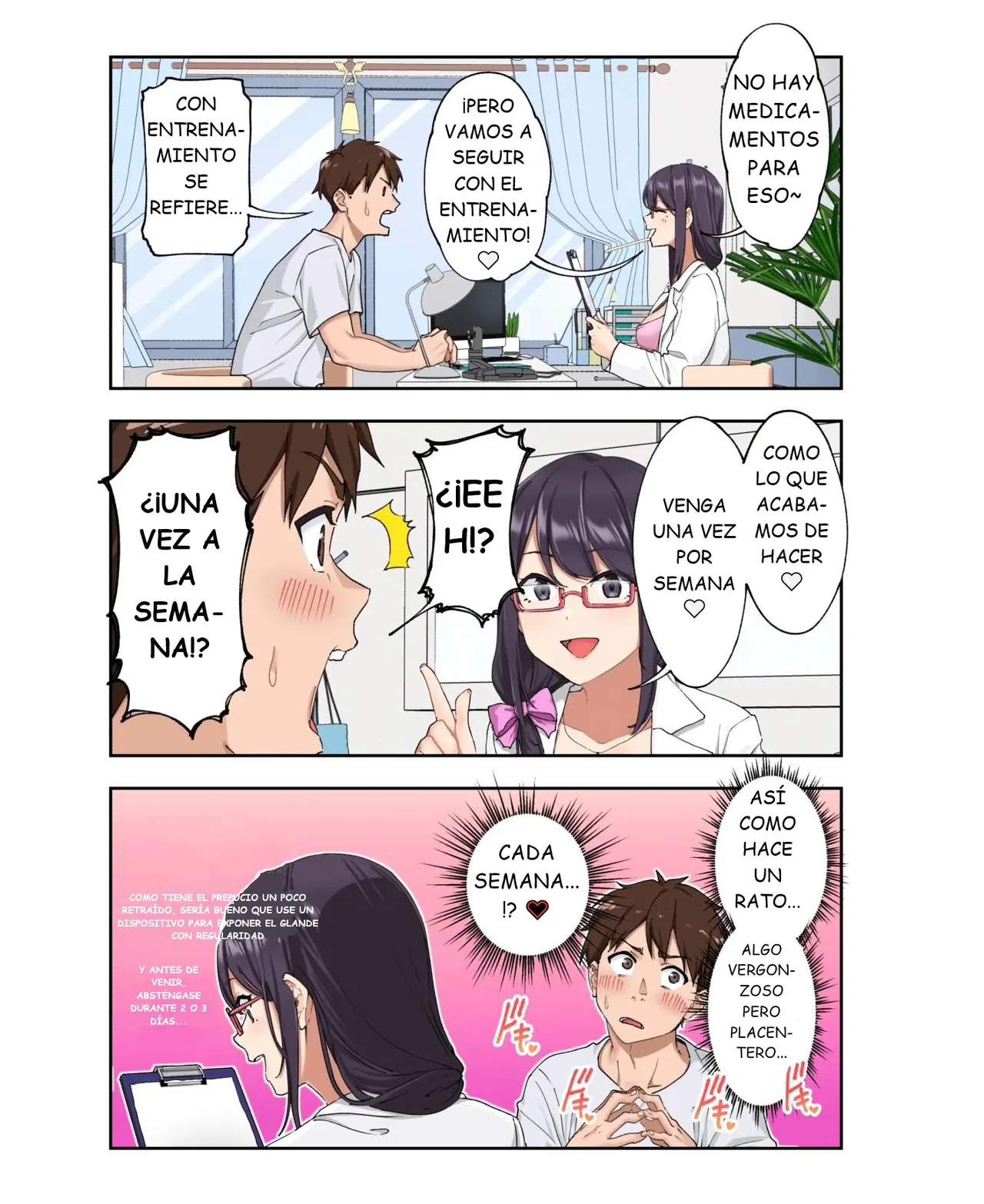 [Kamikadou (Ginyou Haru)] Sourou Kokufuku Clinic | Clínica para Superar la Eyaculacion Precoz [Spanish] [ZeriiFawny Scan] image number 25