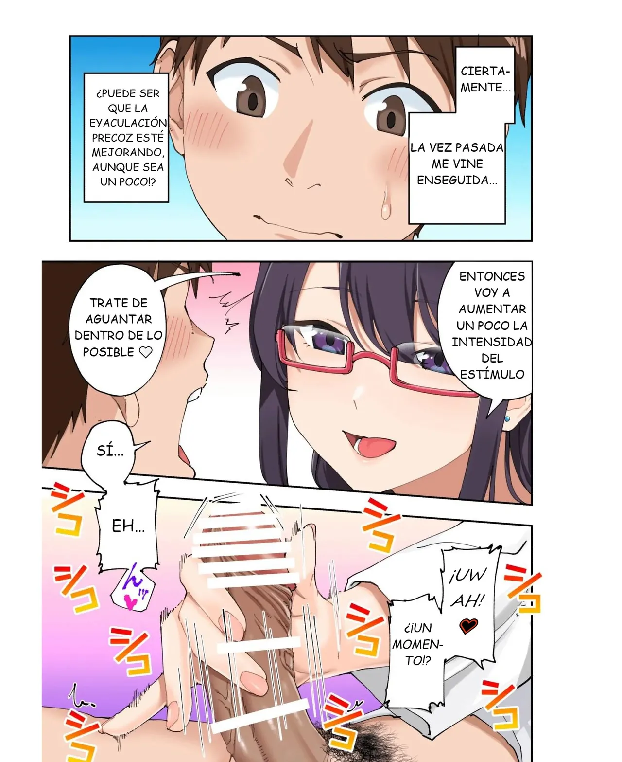 [Kamikadou (Ginyou Haru)] Sourou Kokufuku Clinic | Clínica para Superar la Eyaculacion Precoz [Spanish] [ZeriiFawny Scan] image number 37