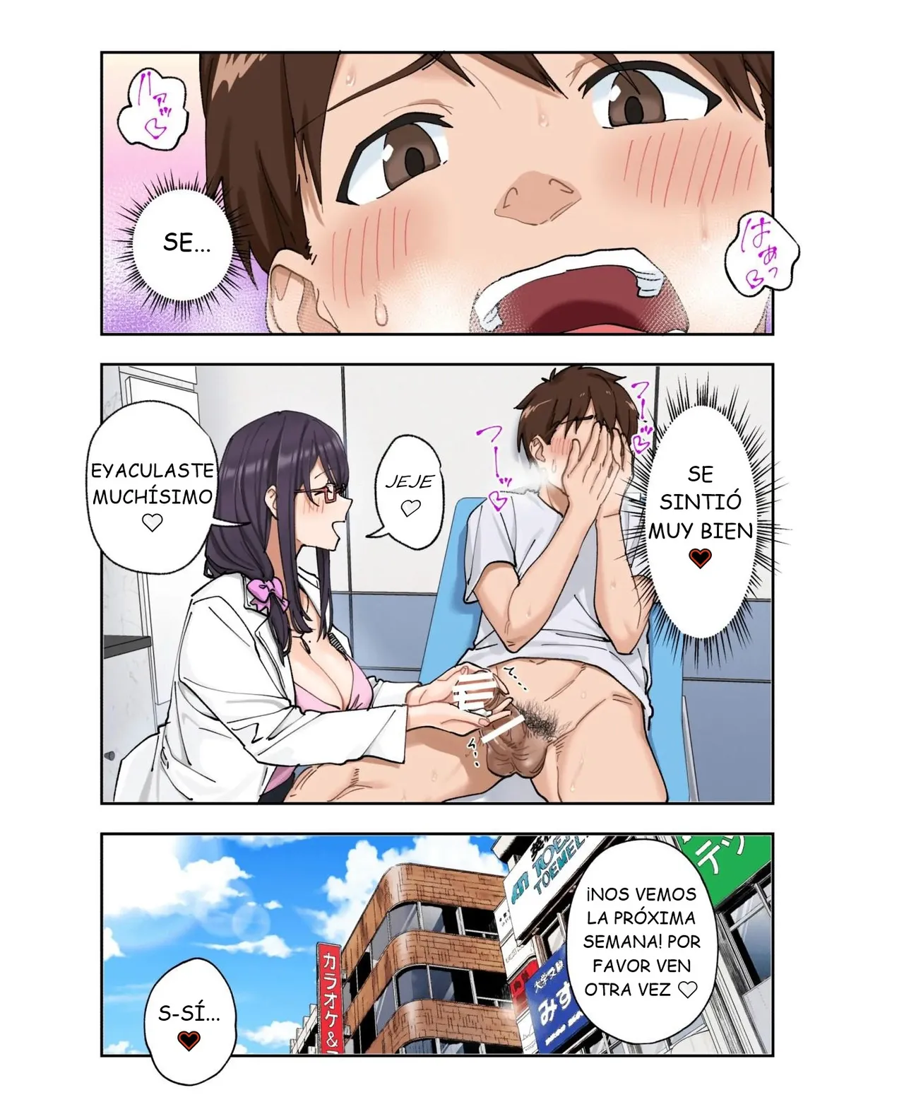 [Kamikadou (Ginyou Haru)] Sourou Kokufuku Clinic | Clínica para Superar la Eyaculacion Precoz [Spanish] [ZeriiFawny Scan] image number 41