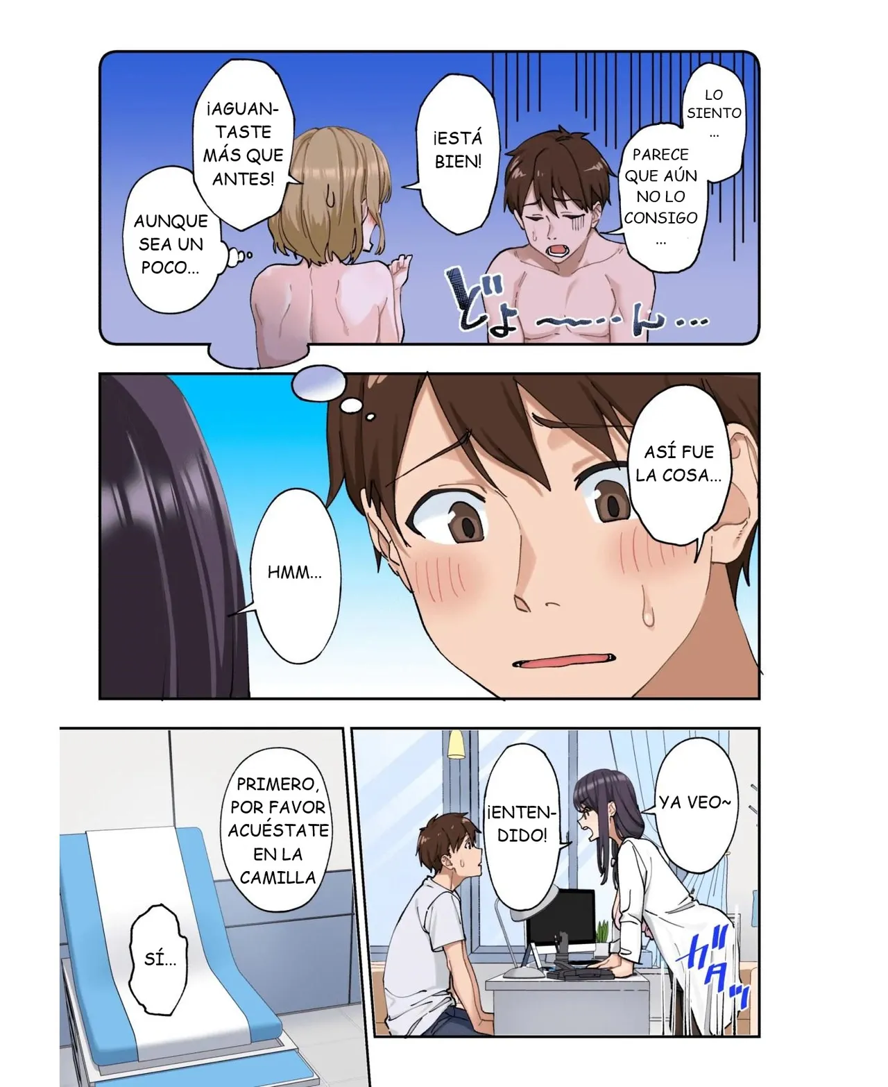 [Kamikadou (Ginyou Haru)] Sourou Kokufuku Clinic | Clínica para Superar la Eyaculacion Precoz [Spanish] [ZeriiFawny Scan] image number 45