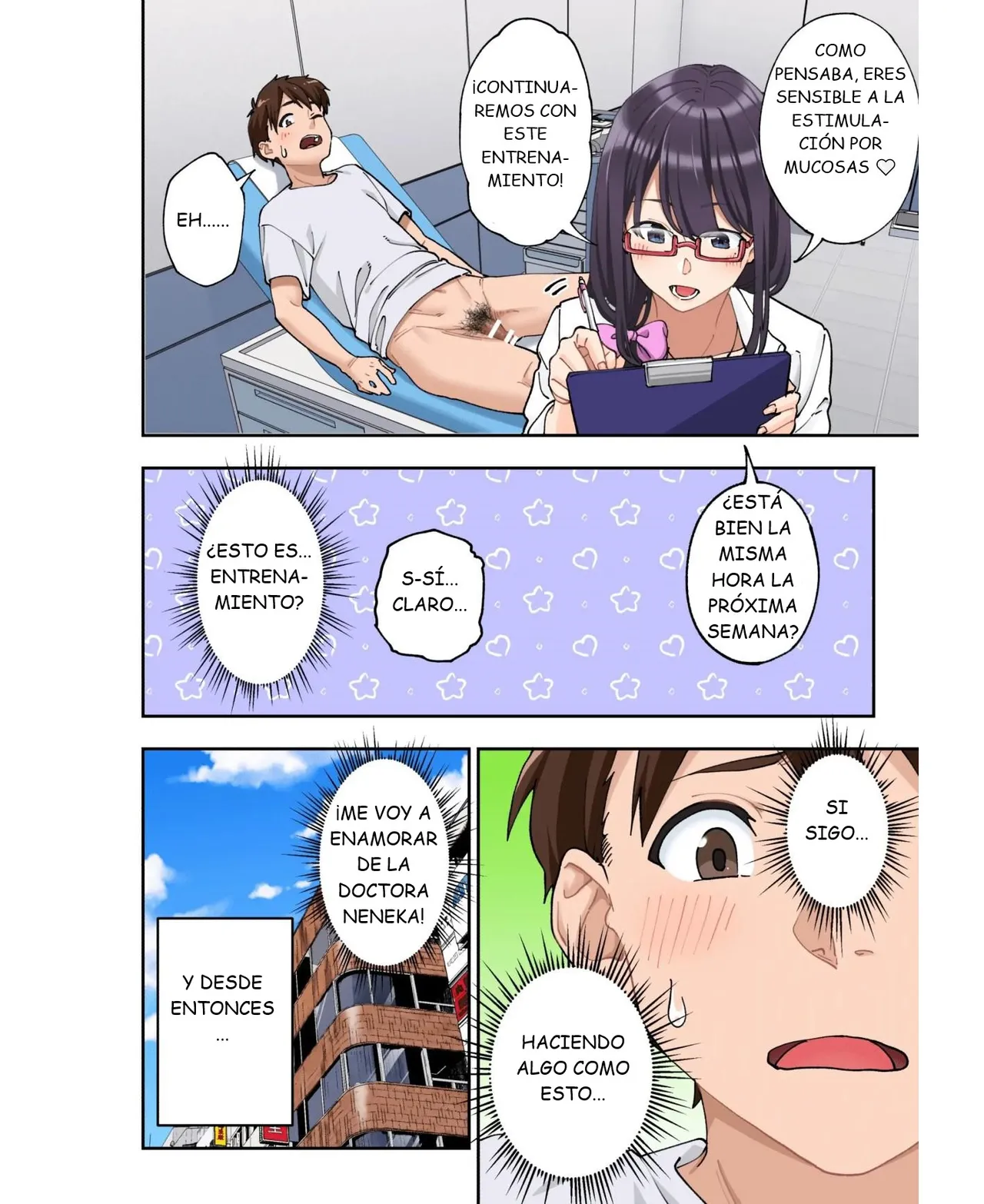 [Kamikadou (Ginyou Haru)] Sourou Kokufuku Clinic | Clínica para Superar la Eyaculacion Precoz [Spanish] [ZeriiFawny Scan] image number 54