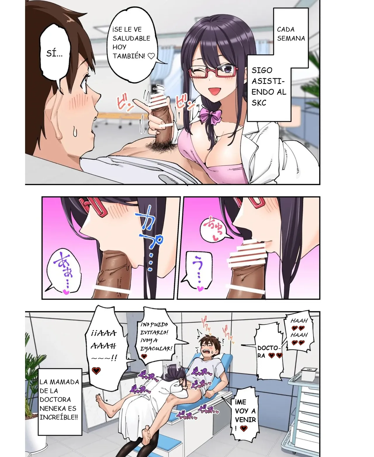 [Kamikadou (Ginyou Haru)] Sourou Kokufuku Clinic | Clínica para Superar la Eyaculacion Precoz [Spanish] [ZeriiFawny Scan] image number 55