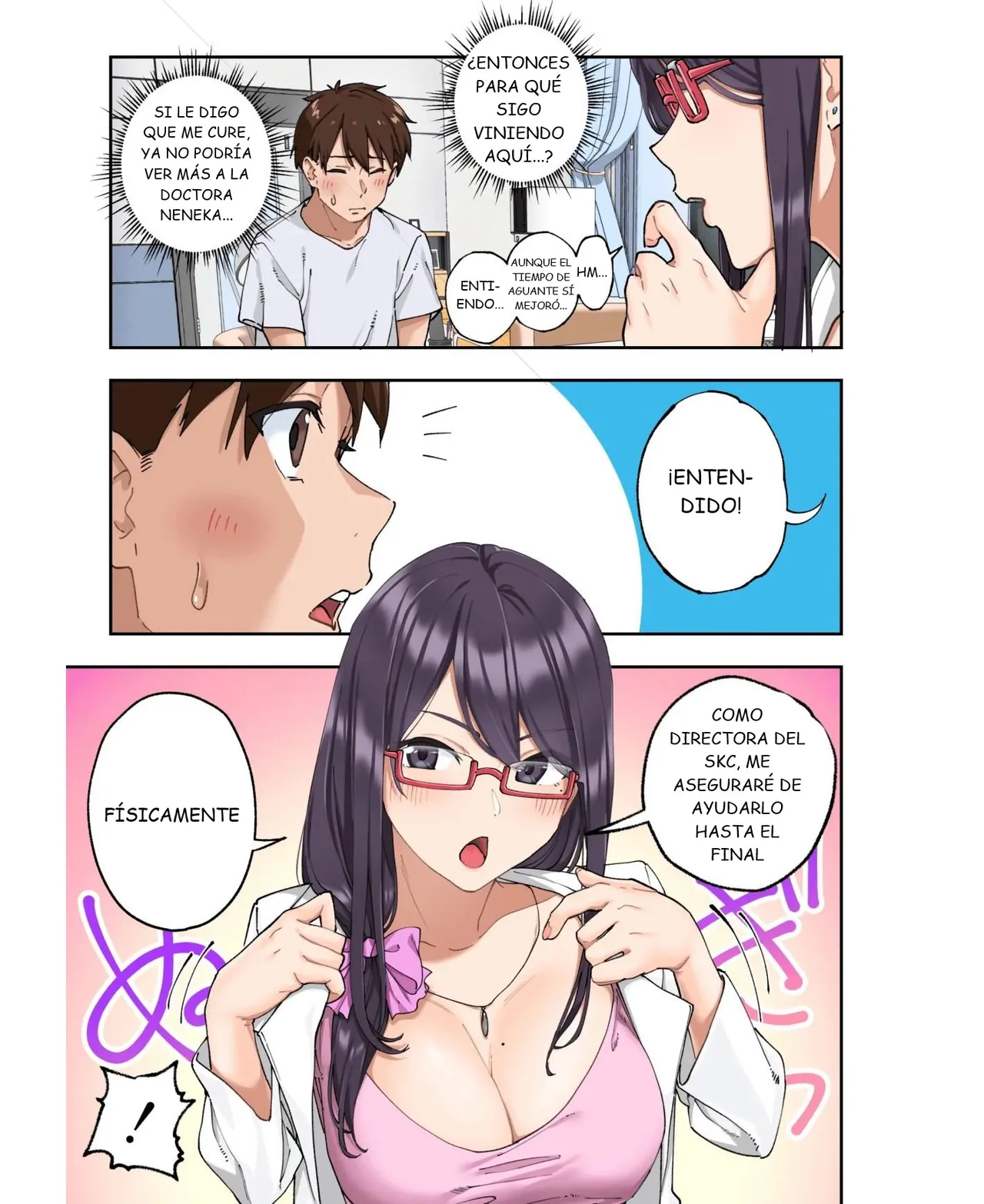 [Kamikadou (Ginyou Haru)] Sourou Kokufuku Clinic | Clínica para Superar la Eyaculacion Precoz [Spanish] [ZeriiFawny Scan] image number 59