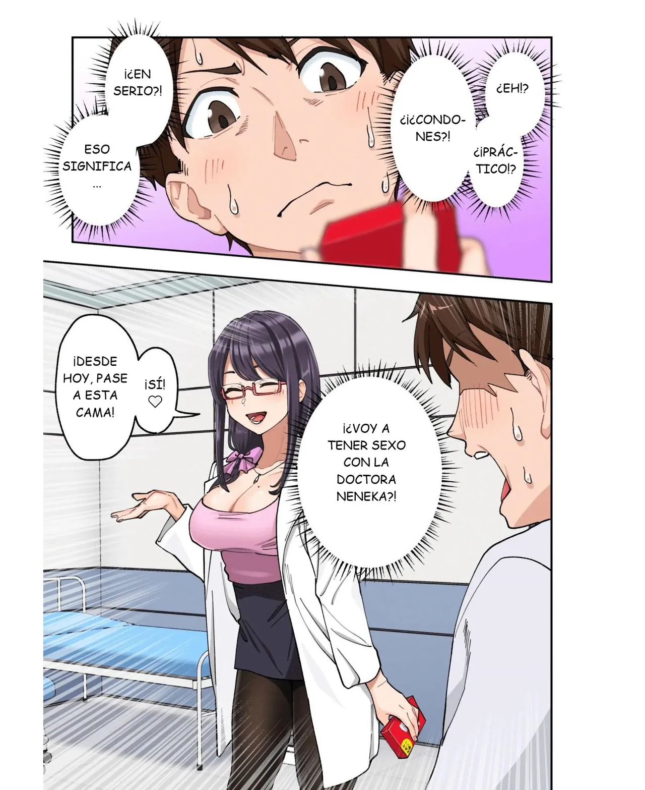 [Kamikadou (Ginyou Haru)] Sourou Kokufuku Clinic | Clínica para Superar la Eyaculacion Precoz [Spanish] [ZeriiFawny Scan] image number 61