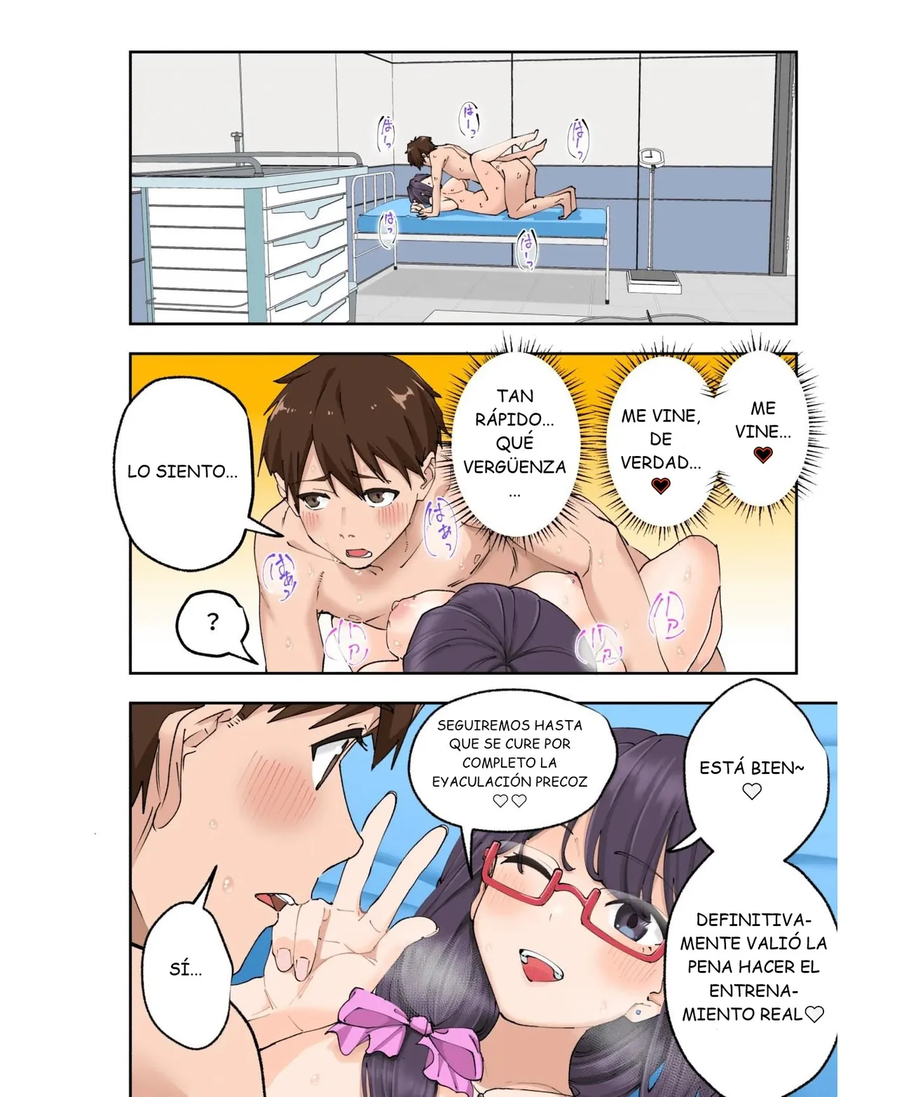 [Kamikadou (Ginyou Haru)] Sourou Kokufuku Clinic | Clínica para Superar la Eyaculacion Precoz [Spanish] [ZeriiFawny Scan] image number 82