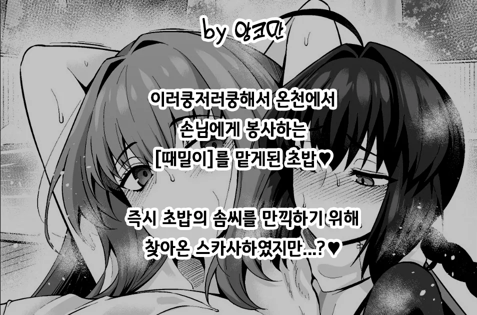 [Ankoman] Scatach, Yamatake no Sansuke Shigoto o Tannou Suru | 스카사하, 초밥의 때밀이를 즐기다❤ (Fate/Grand Order) [Korean] numero di immagine  2