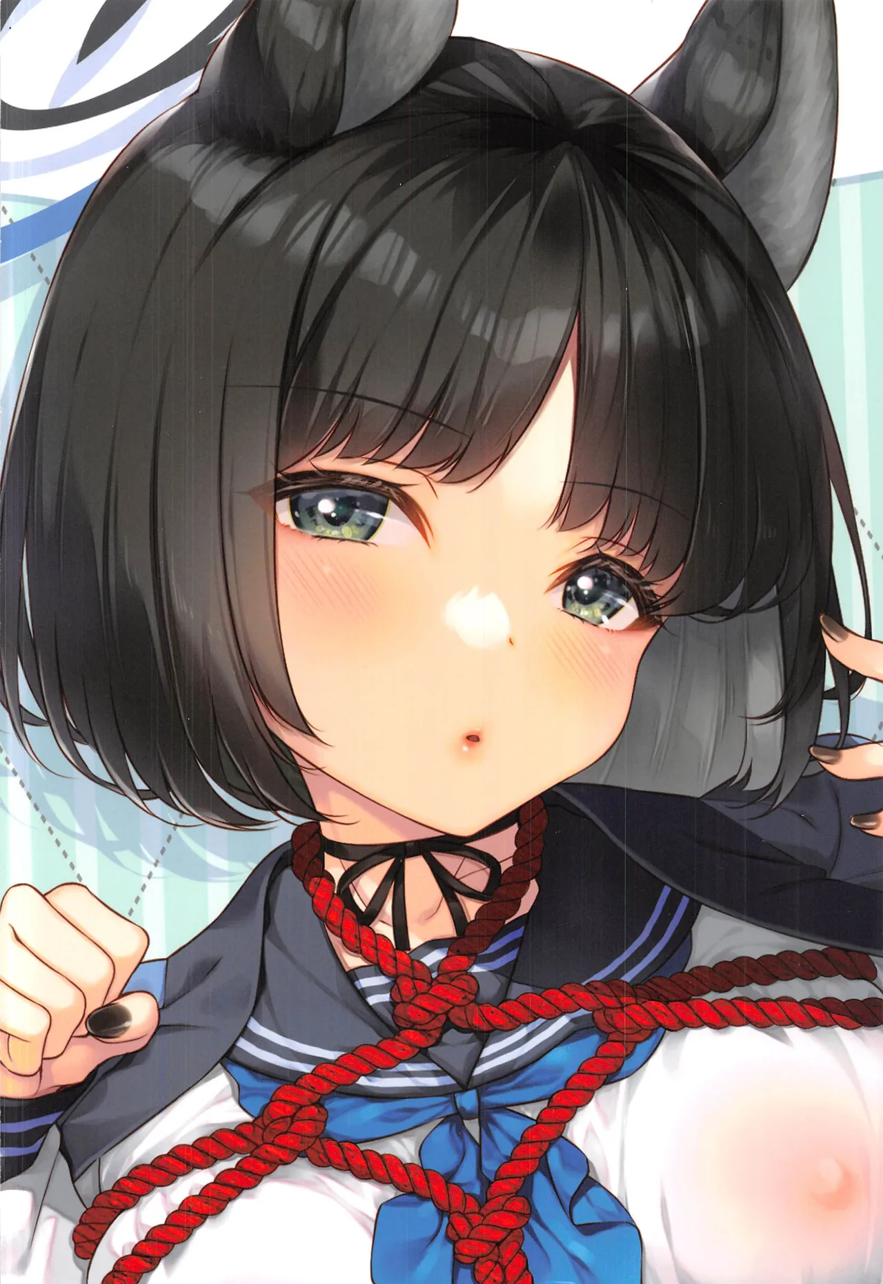 (Comic1☆26) [Shigunyan] Hekibon 2 -Seiheki Tenkomori Bon- (Blue Archive) [Chinese] [禁漫漢化組] 画像番号 18