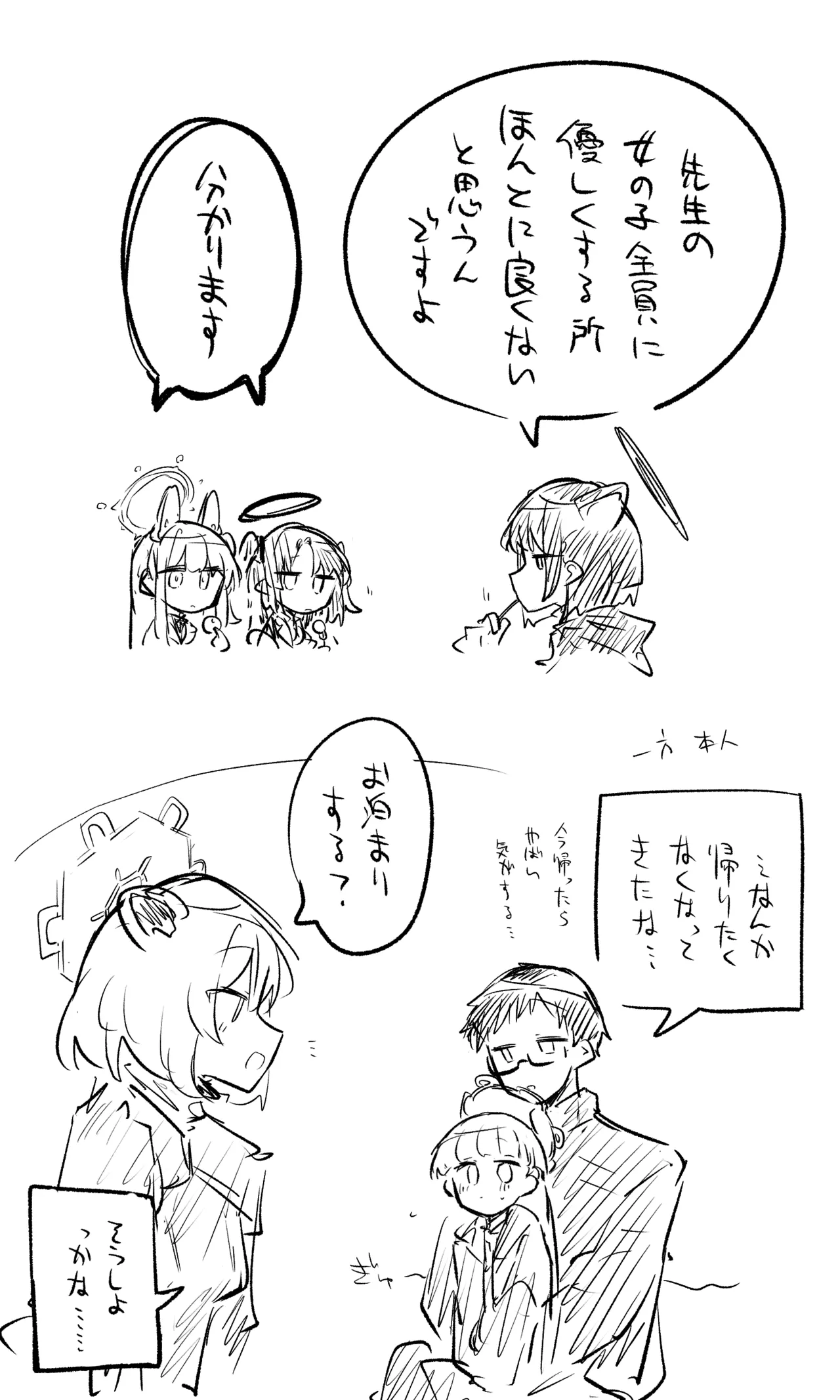 [ねっこ] 創作先生×ブルアカ生徒まとめ3 imagen número 30