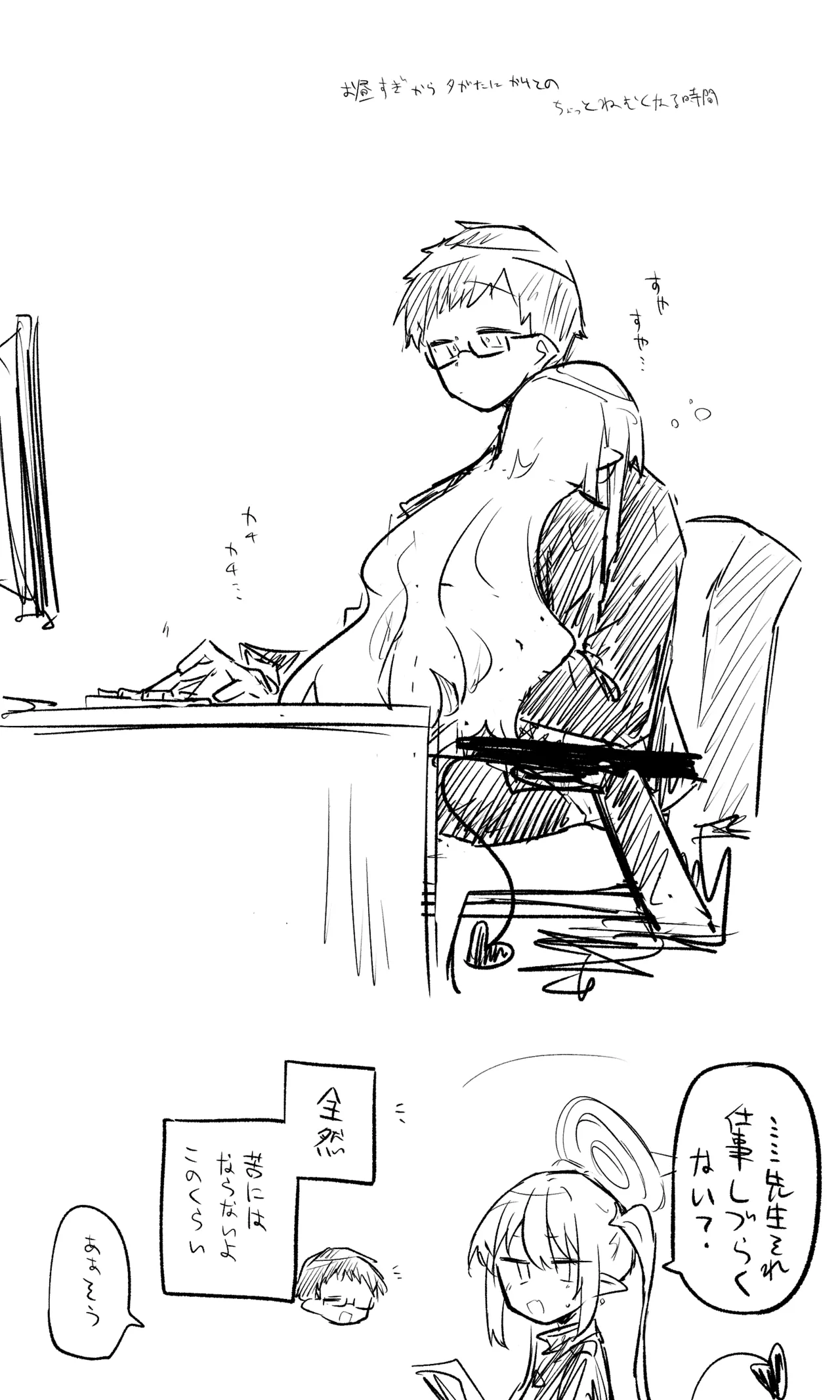 [ねっこ] 創作先生×ブルアカ生徒まとめ3 imagen número 73