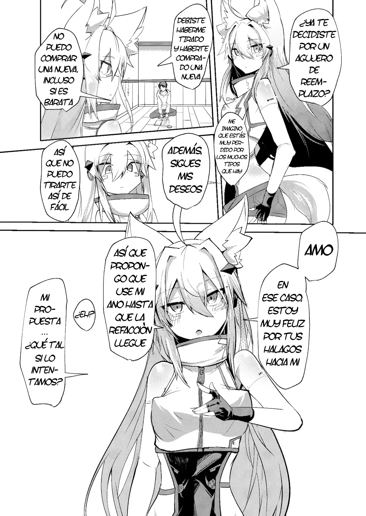 [Green Solenoid (Omurice)] Muhyoujou Sexaroid｜Una Sexdroide Inexpresiva [Spanish] [Fritz Translations] [Digital] imagen número 23