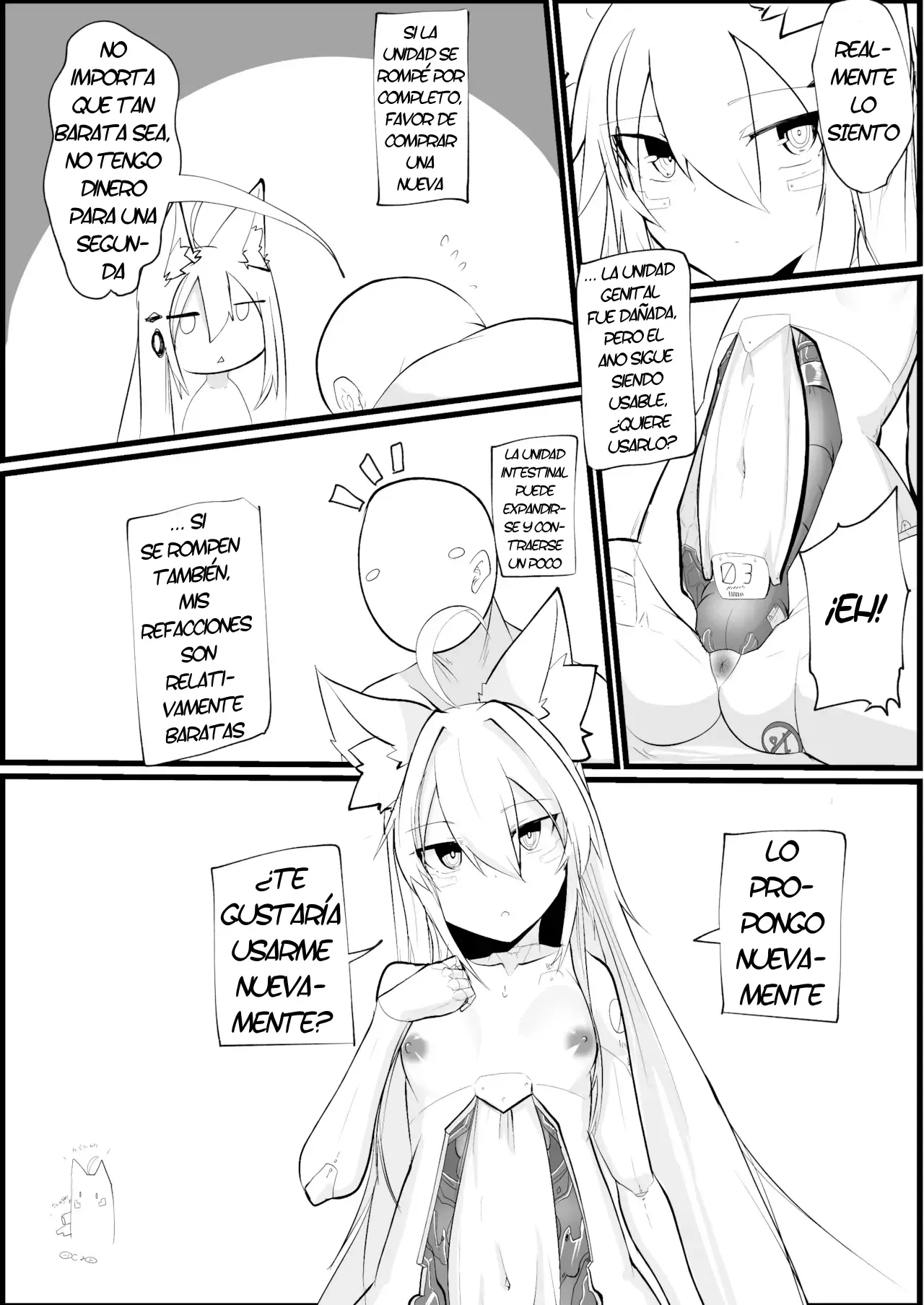 [Green Solenoid (Omurice)] Muhyoujou Sexaroid｜Una Sexdroide Inexpresiva [Spanish] [Fritz Translations] [Digital] imagen número 30