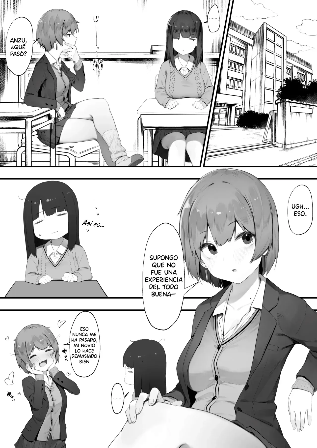 [Nigiri Usagi] NTR Muhoujou-chan｜La Infidelidad de la Chica sin Experiencia [Spaanish] [AnimeBbg] imagen número 3