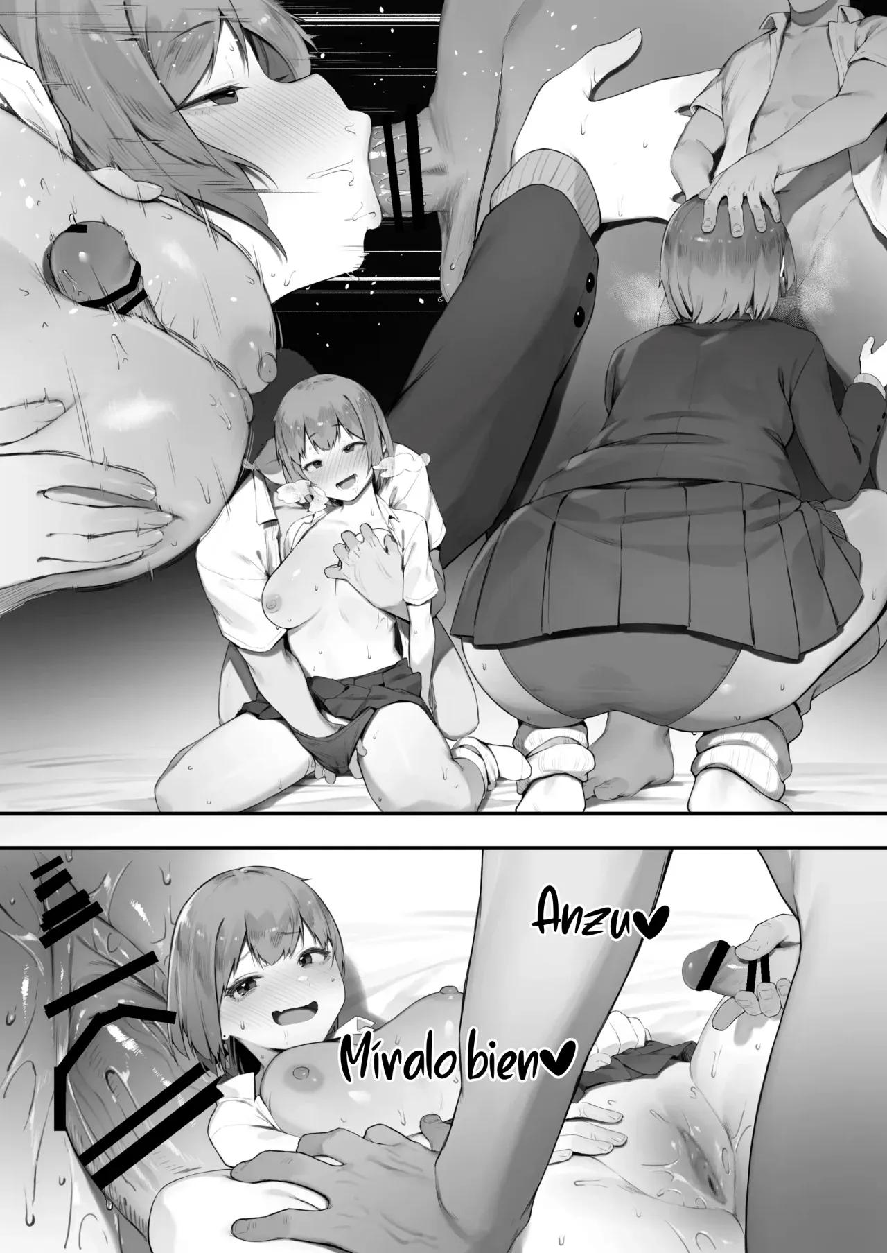 [Nigiri Usagi] NTR Muhoujou-chan｜La Infidelidad de la Chica sin Experiencia [Spaanish] [AnimeBbg] imagen número 6