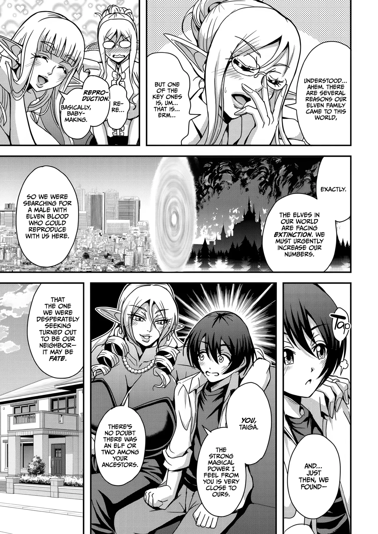 [Mifune Seijirou] Tonari no Elf-san (COMIC MILF 2023-08 Vol. 73) [English] [Digital] [CulturedCommissions] numero di immagine  4