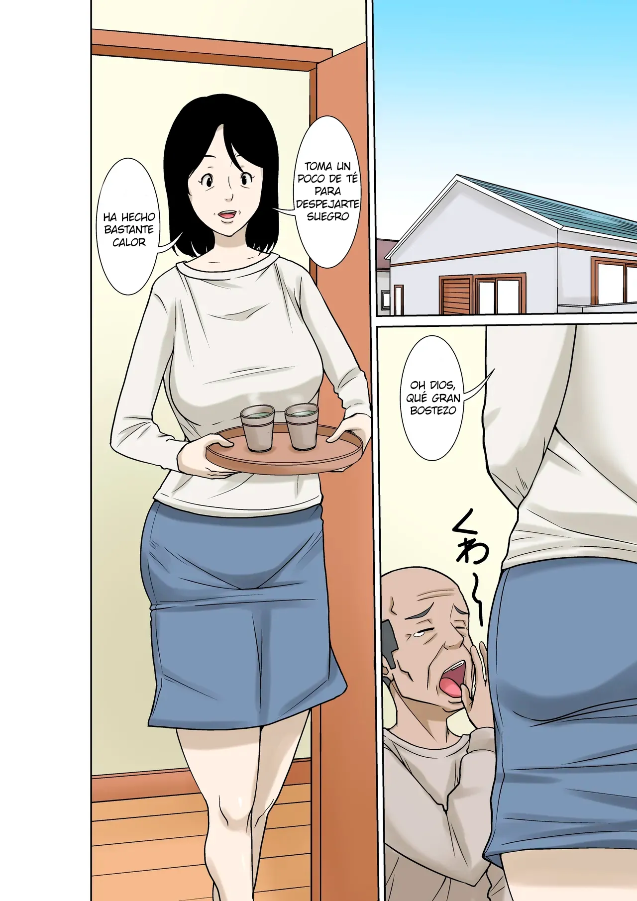 [Hoyoyodou] Ogifu-san ga Kossetsushita Node Yome no Watashi ga Kaigoshimasu!｜¡Como mi Suegro se Fracturó, Yo Su Nuera lo Cuidaré! [Spanish] [Pajerosxnx] 画像番号 2