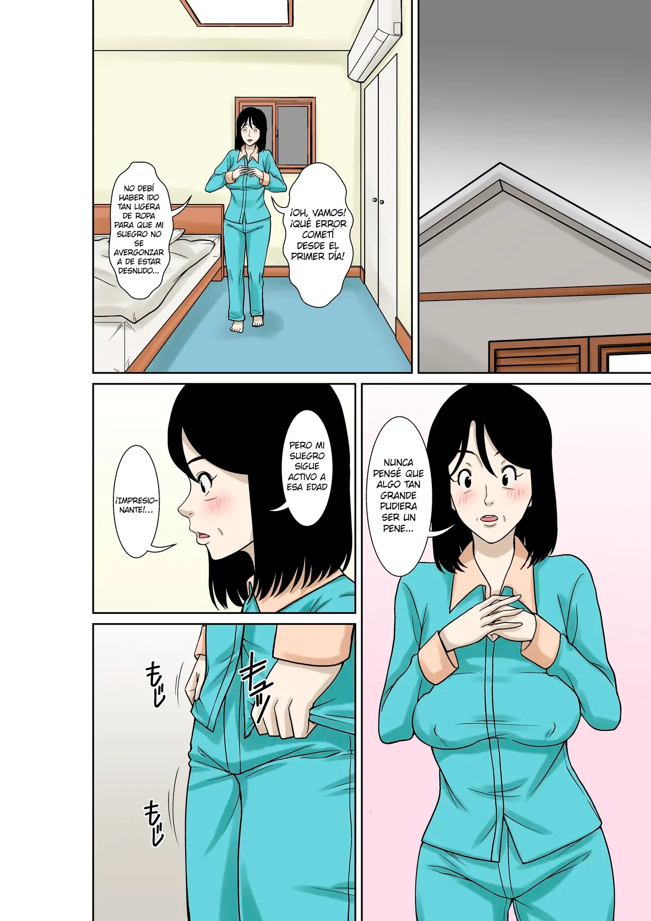 [Hoyoyodou] Ogifu-san ga Kossetsushita Node Yome no Watashi ga Kaigoshimasu!｜¡Como mi Suegro se Fracturó, Yo Su Nuera lo Cuidaré! [Spanish] [Pajerosxnx] 画像番号 18