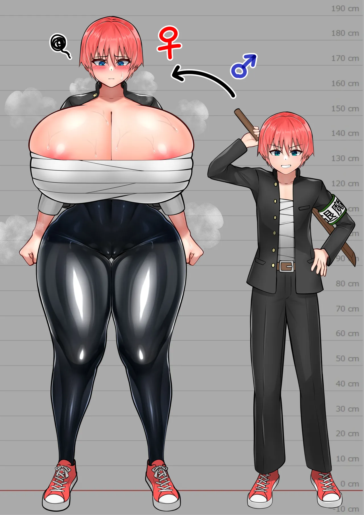 [Aries] Sarashi to Gakuran TS ga Kakitakatta Yatsu[Chinese][可乐不咕鸟联合汉化] 图片编号 14