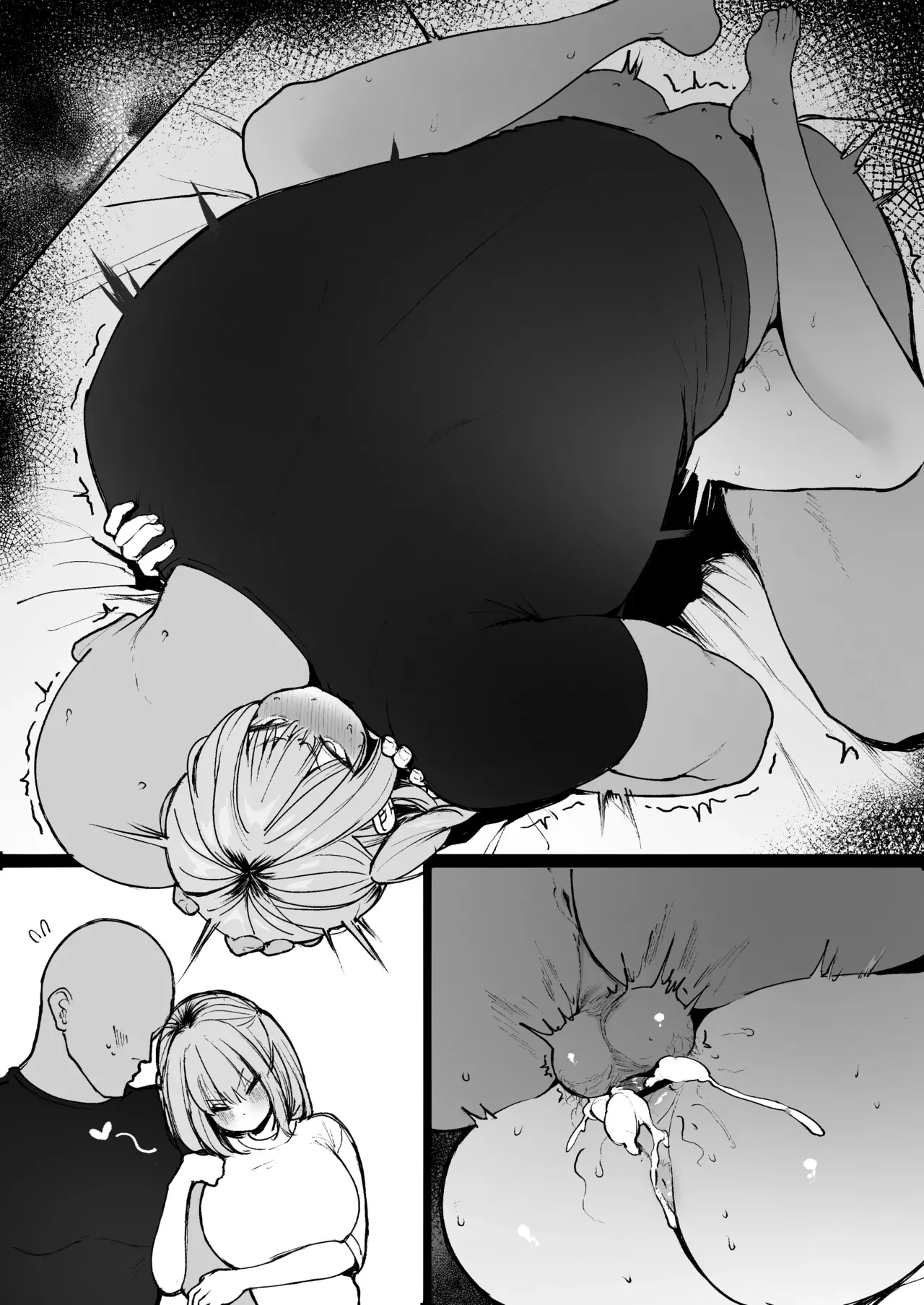 [かわさき] 倦怠期を迎えて段々モラハラ気味になってきた小柄なわがまま彼女を、身長190cm超えの巨根彼氏くんが体格差SEXでバチボコにわからせる純愛な話-1280x numero di immagine  14