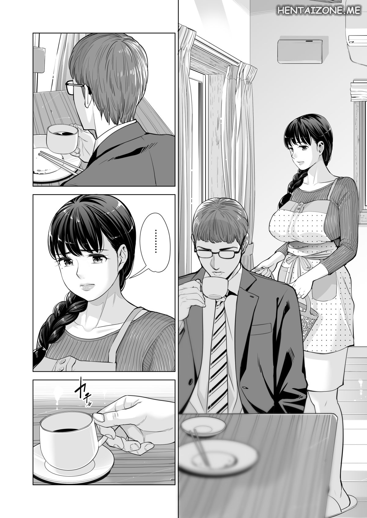 [HGT Lab (Tsusauto)] Tsukiyo no Midare Zake (Zenpen) Moonlit Intoxication | Mia moglie casalinga scopata da un mio collega mentre sono ubriaco [Italian] изображение № 65