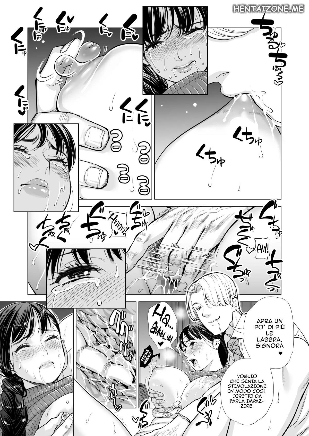 [HGT Lab (Tsusauto)] Tsukiyo no Midare Zake (Zenpen) Moonlit Intoxication | Mia moglie casalinga scopata da un mio collega mentre sono ubriaco [Italian] изображение № 78