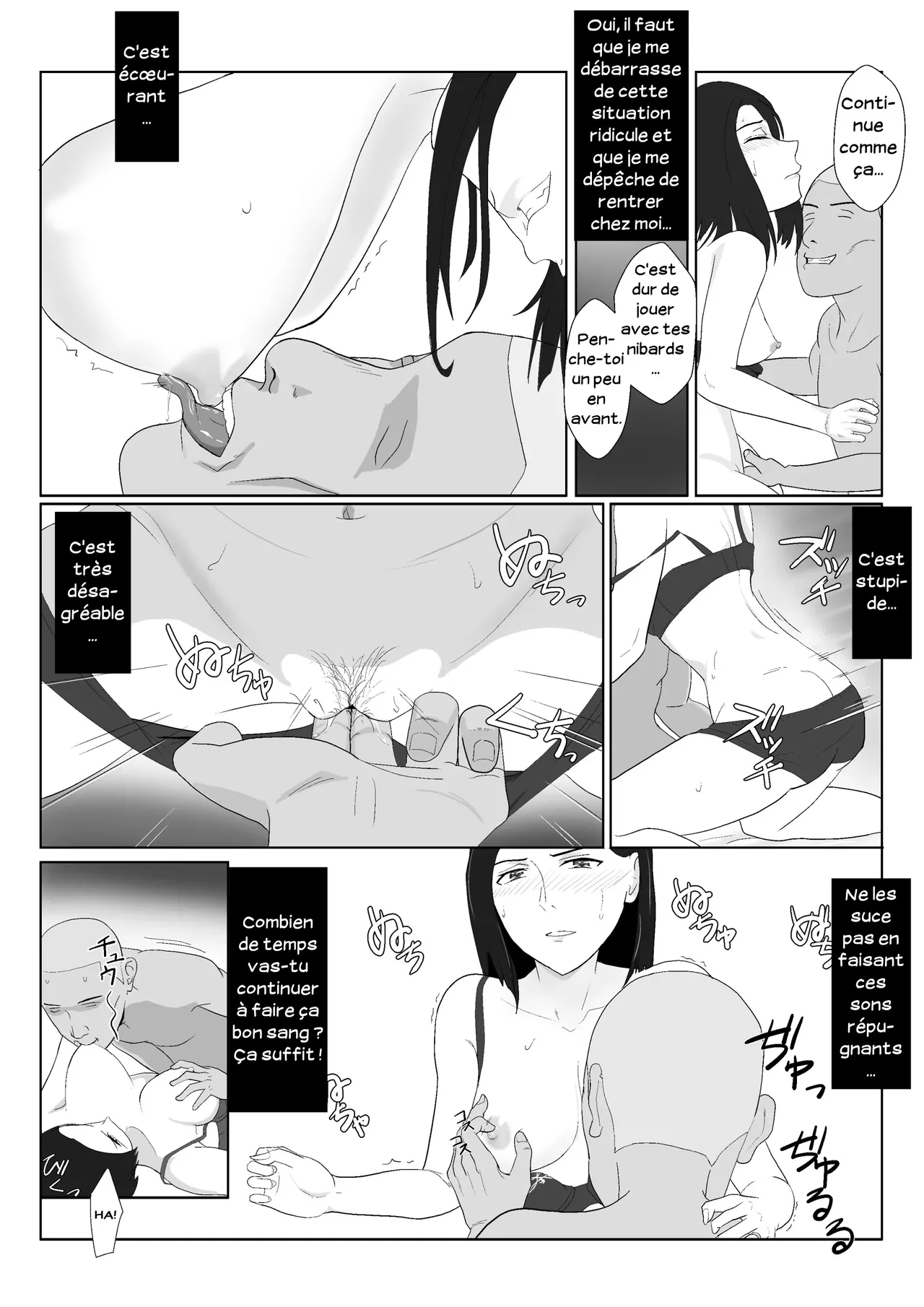 [Kiyama Haru] BariCare Kaa-san ga DQN ni Netorareta Vol.1 | Ma mère, carrièriste, a été victime d'un délinquant 01 [French] [Serviteur] изображение № 46