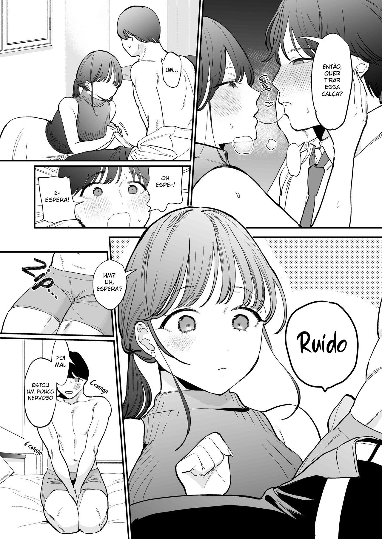 [THE Waidan (Tou)] Kawaii Doutei Tomoya-kun ga Konna Dekai nante Kiitenai | I Had No Idea This Cute Virgin Was Packing [Portuguese-BR] Bildnummer 10