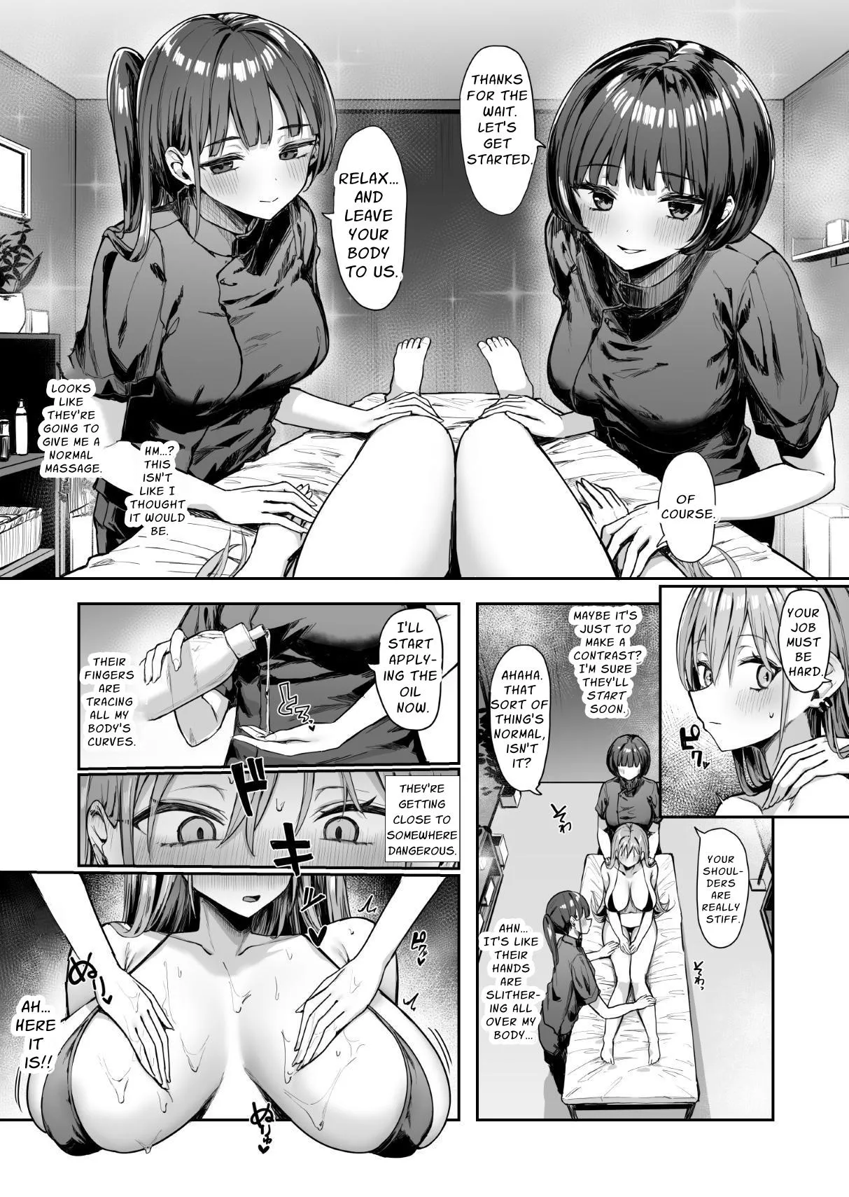 [Pirio Destruction (pn)] Nana no Oil Massage Chikubi Kaihatsu Kikou | Nana's Oil Massage Nipple Development Record [English] [APA] 6eme image