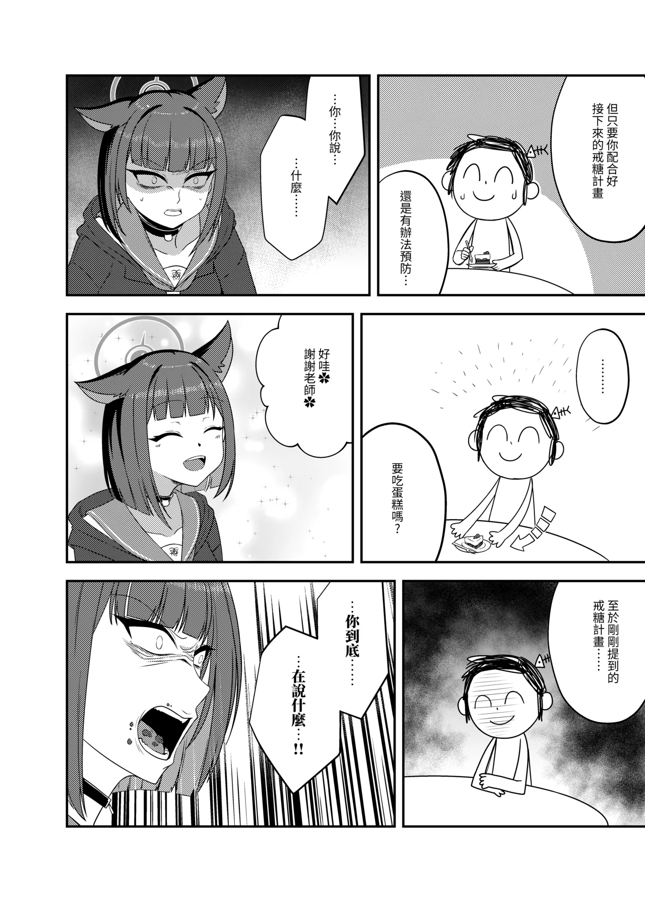 [席恩 CN] 糖色憂鬱 [(Blue Archive) [Chinese] [Ongoing] numero di immagine  2